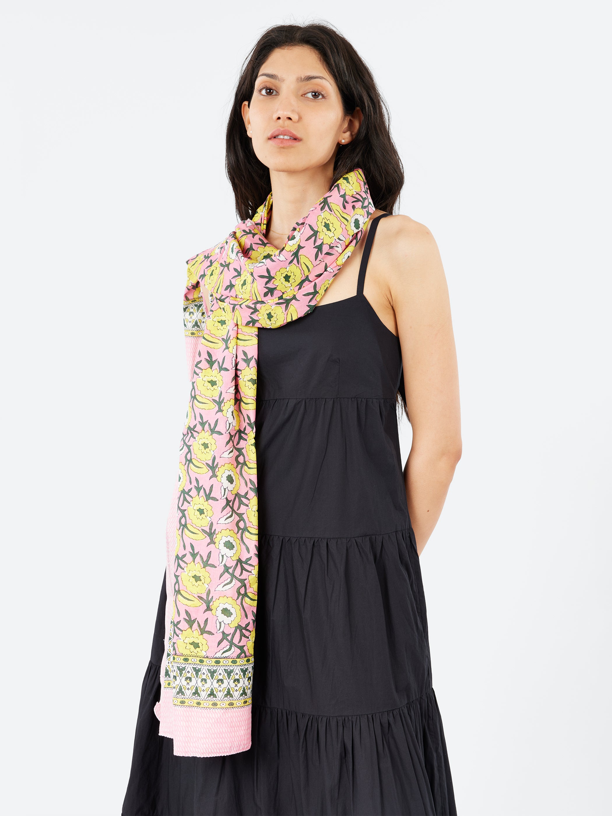 Floral Print Scarf