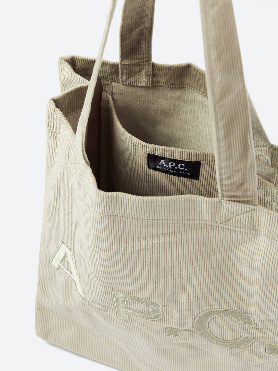 90s-00s a.p.c. long sleeve kakko下北沢 ours A.P.C. - Lou Tote in Light Khaki – gravitypope