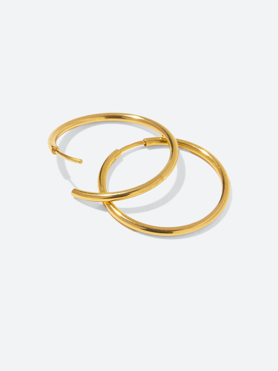 Maria Black - Senorita 25 Hoops in Gold – gravitypope