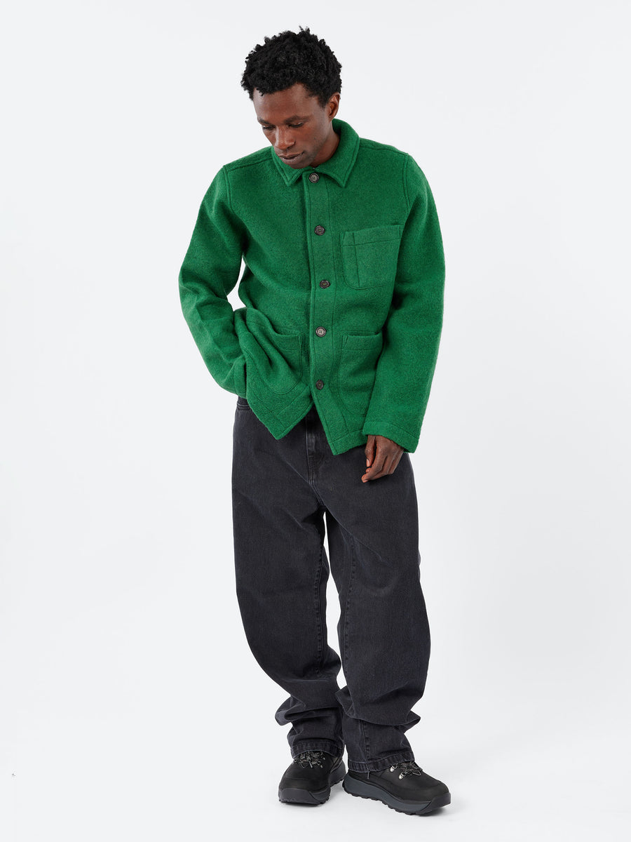 Universal Works - Field Jacket in Green – gravitypope