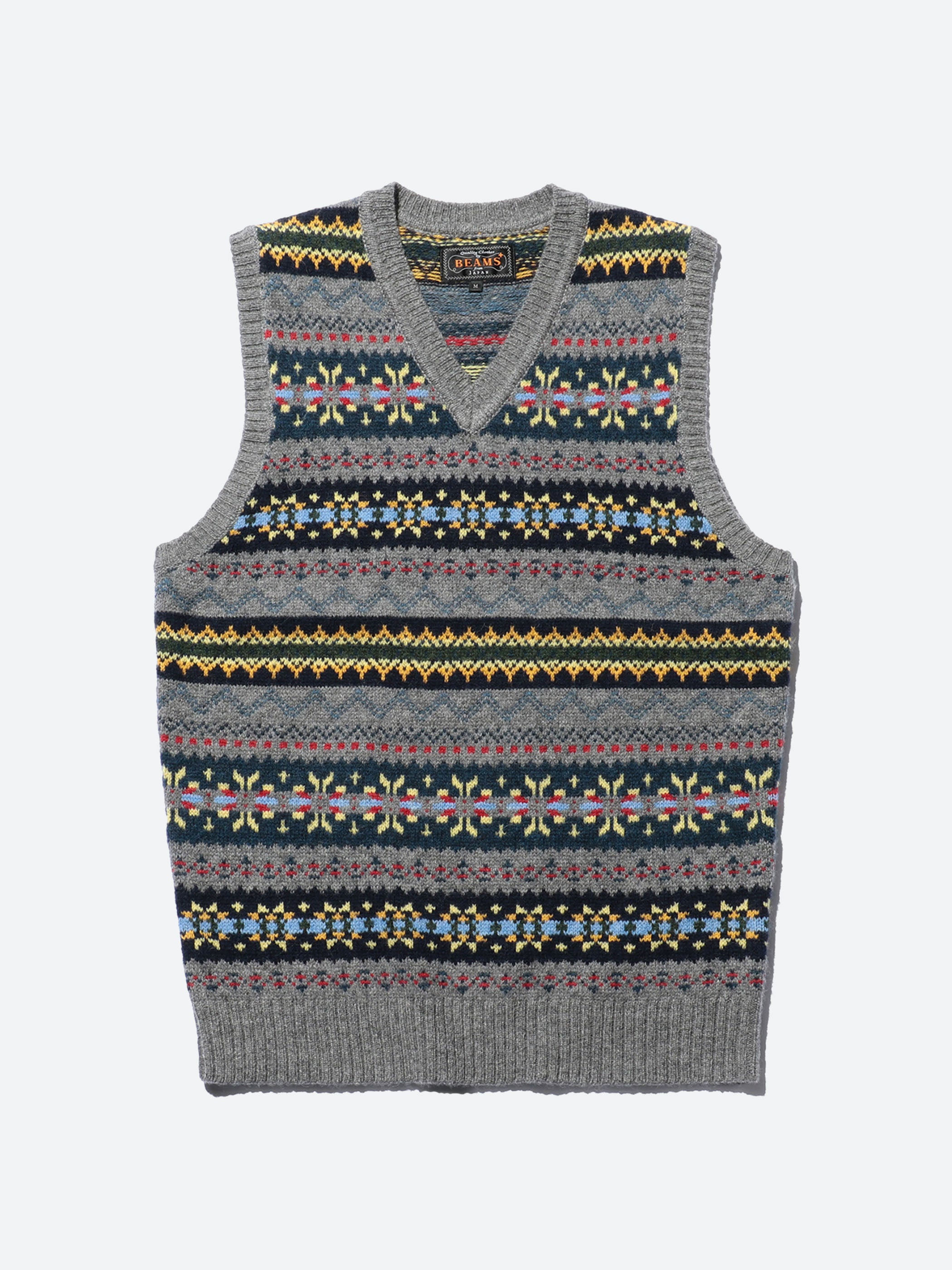 Fair Isle Knit Vest