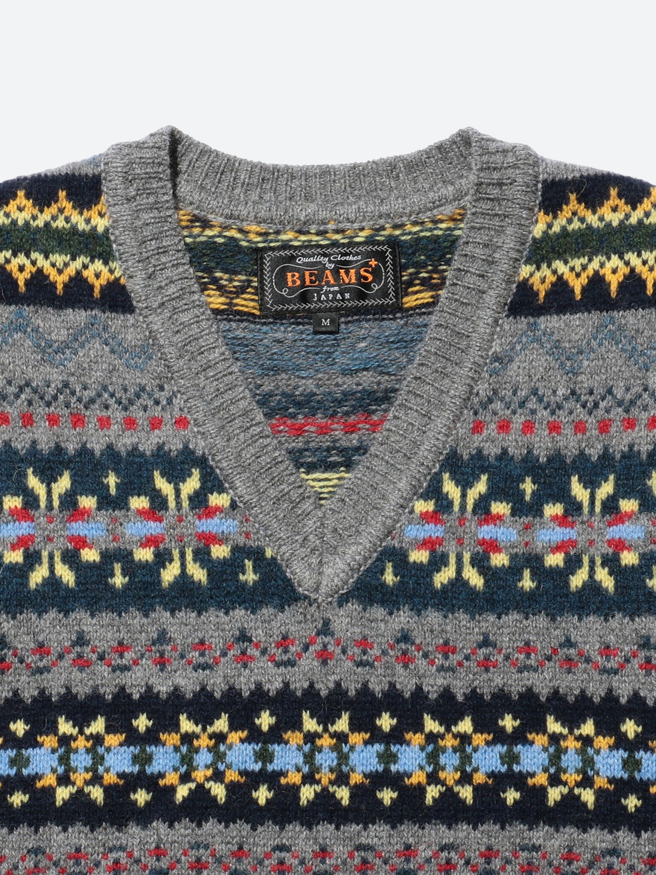 Fair Isle Knit Vest