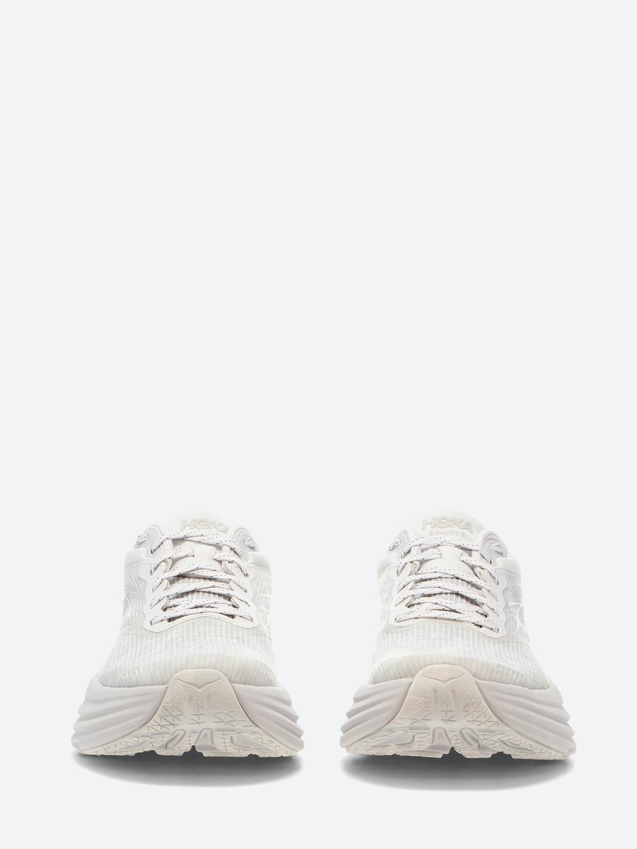 HOKA - Bondi 8 TS Caged in White and Grey – gravitypope