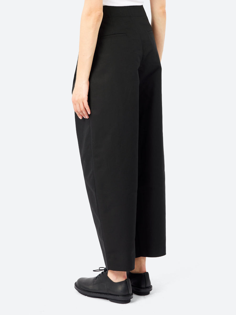 Soeur Daley Cotton and Linen Trouser - Noir