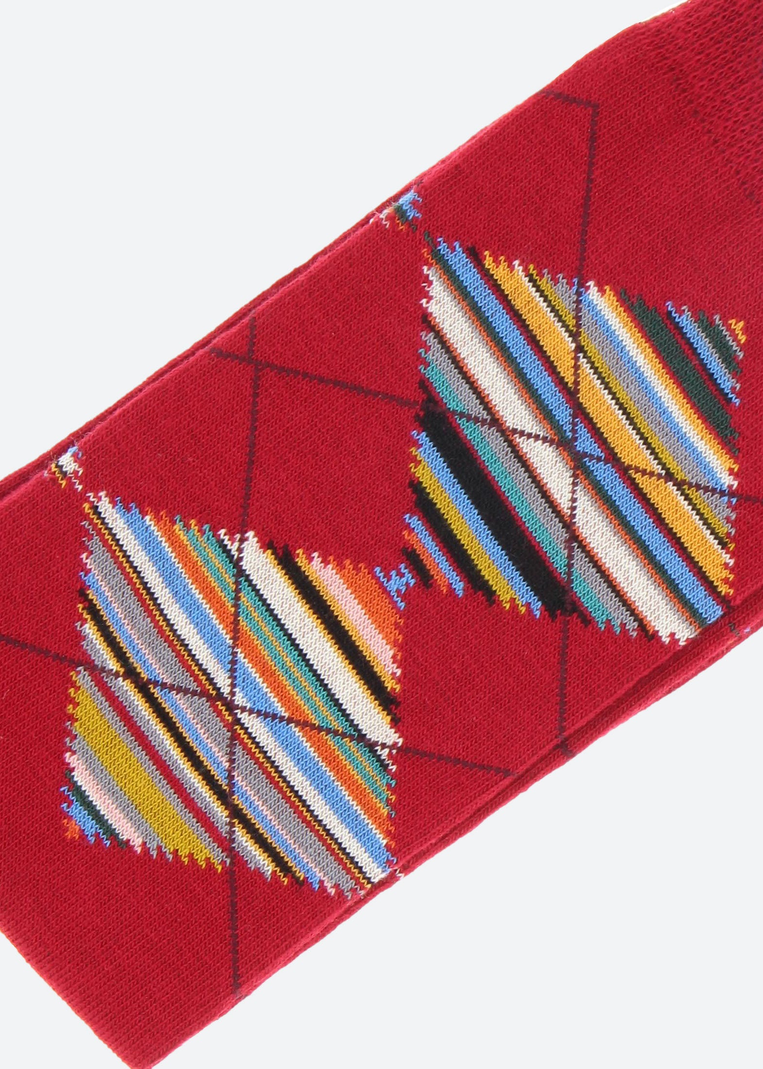 Signature Stripe Argyle Socks