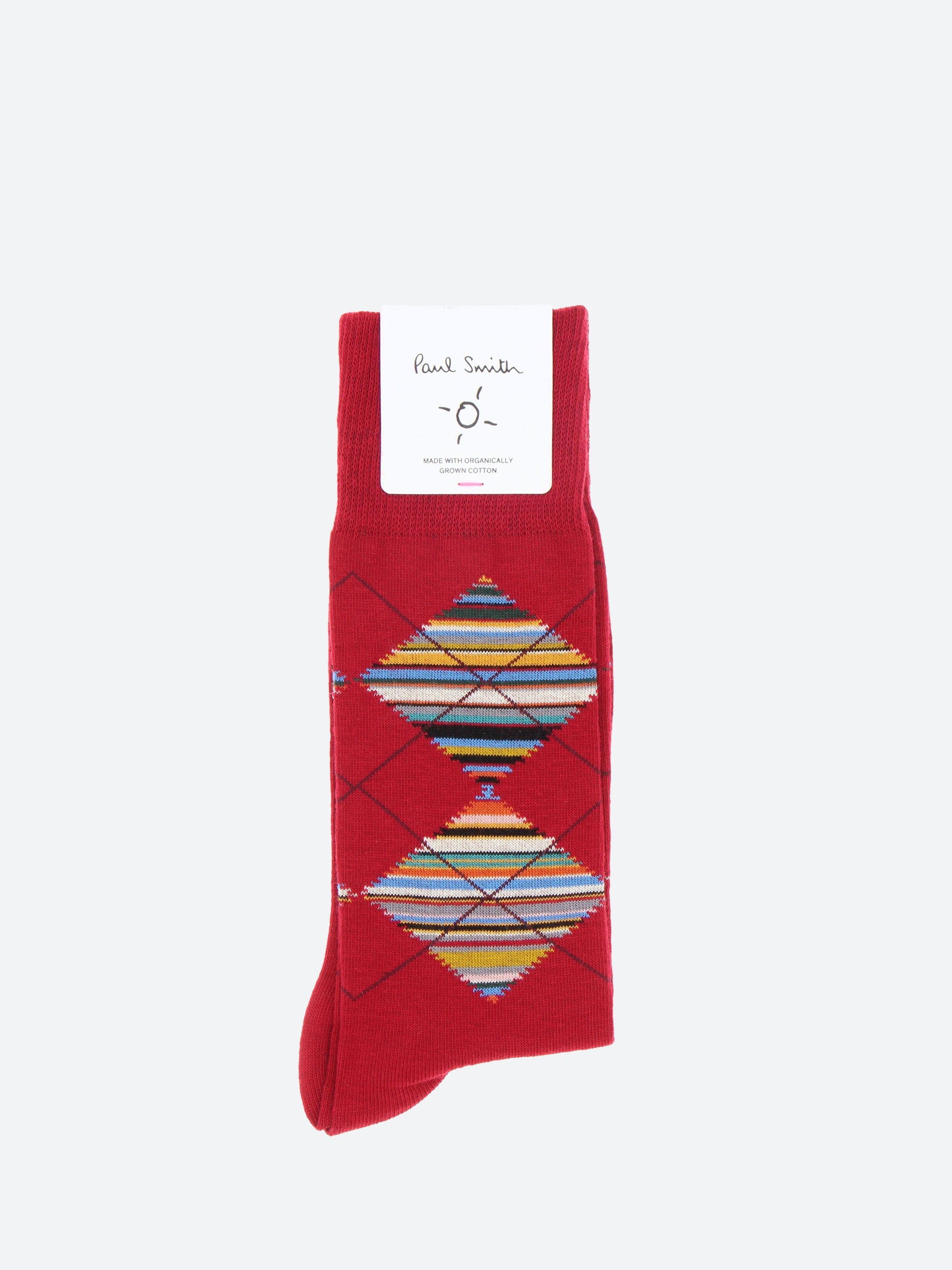 Signature Stripe Argyle Socks