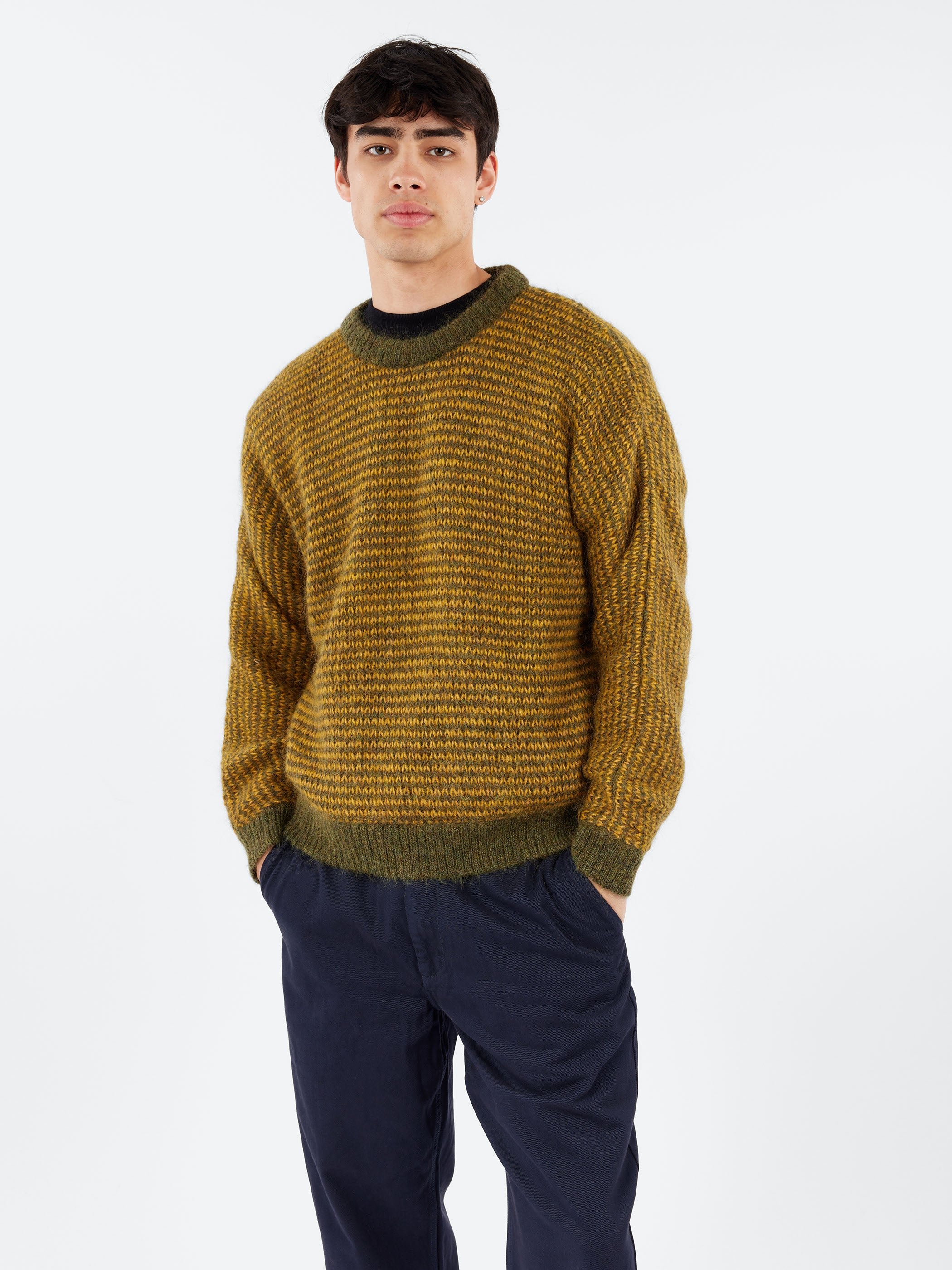 Black Palm Knit