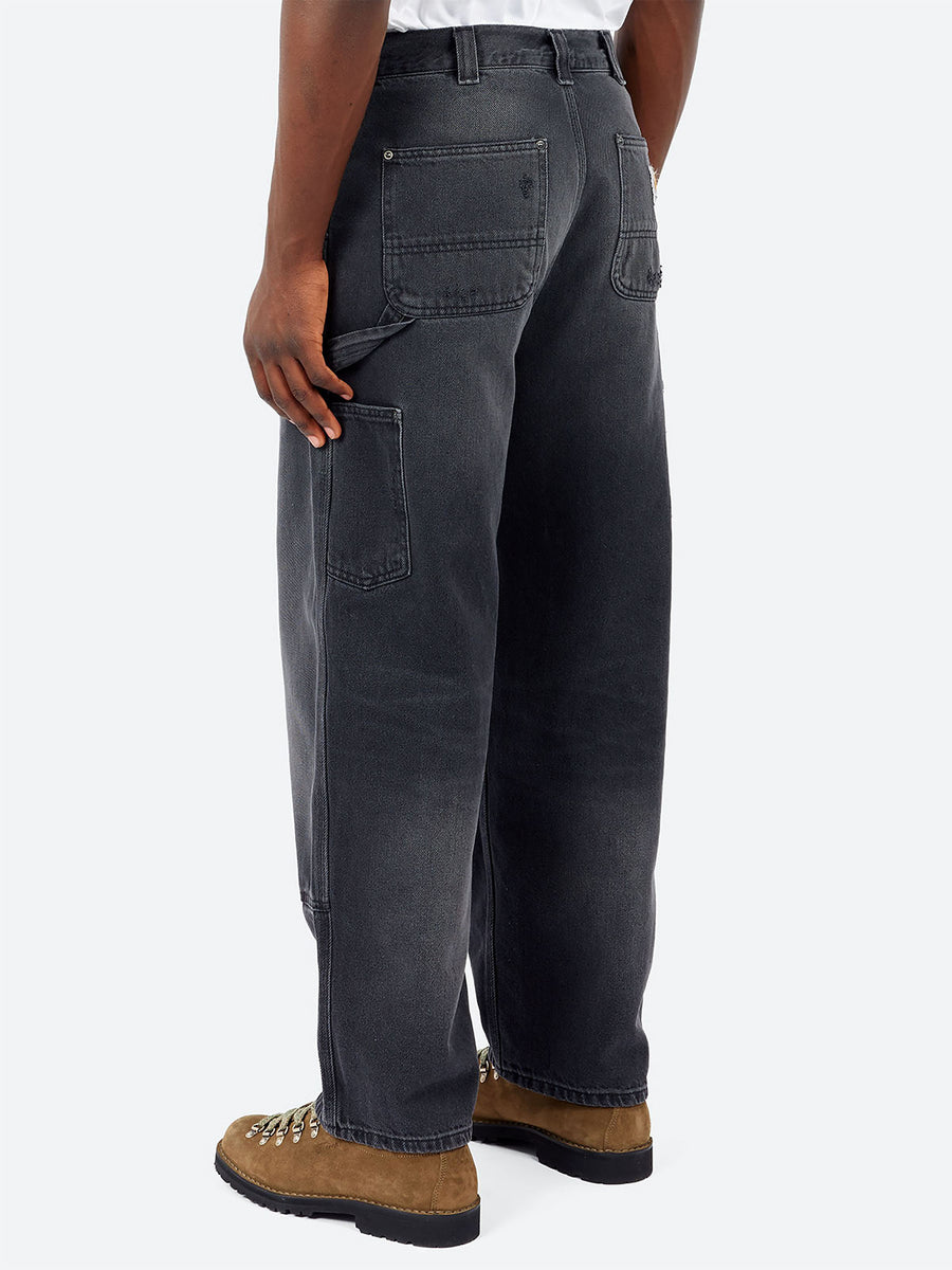 Carhartt WIP - OG Double Knee Pant in Black Grind Wash – gravitypope