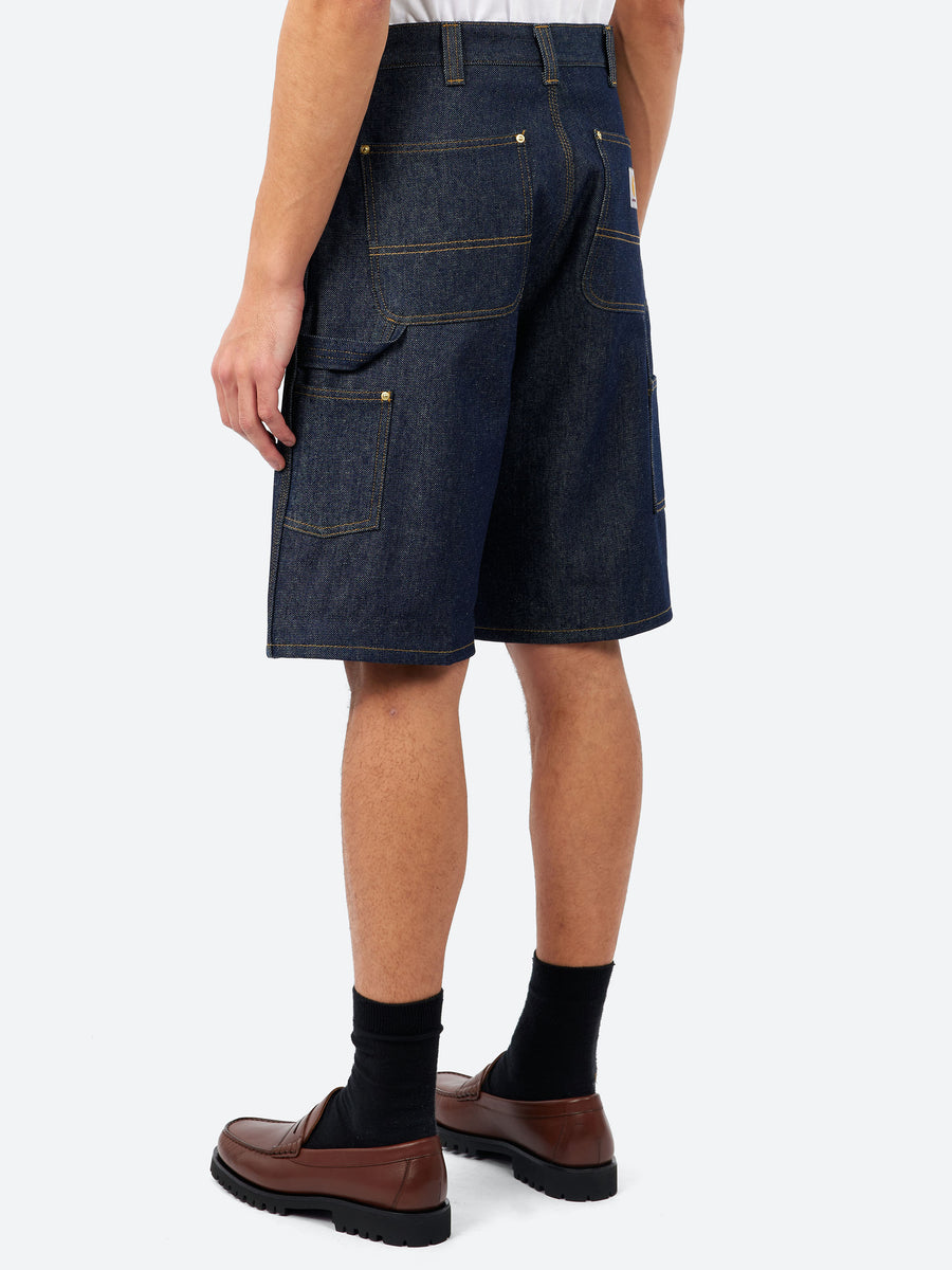 Carhartt WIP - OG Aden Double Knee Short in Blue Rigid – gravitypope