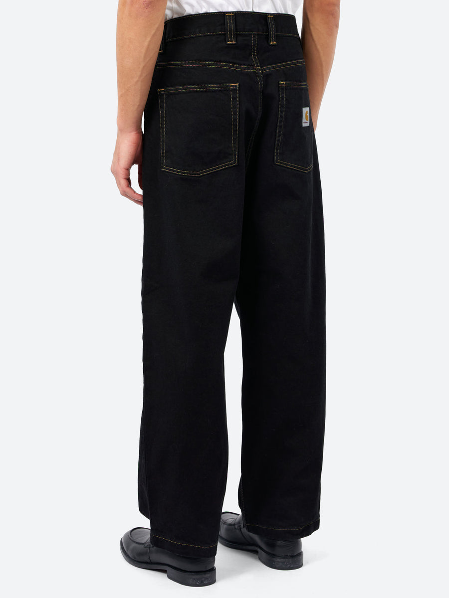 Carhartt WIP - Brandon Pant in Black Rinse – gravitypope