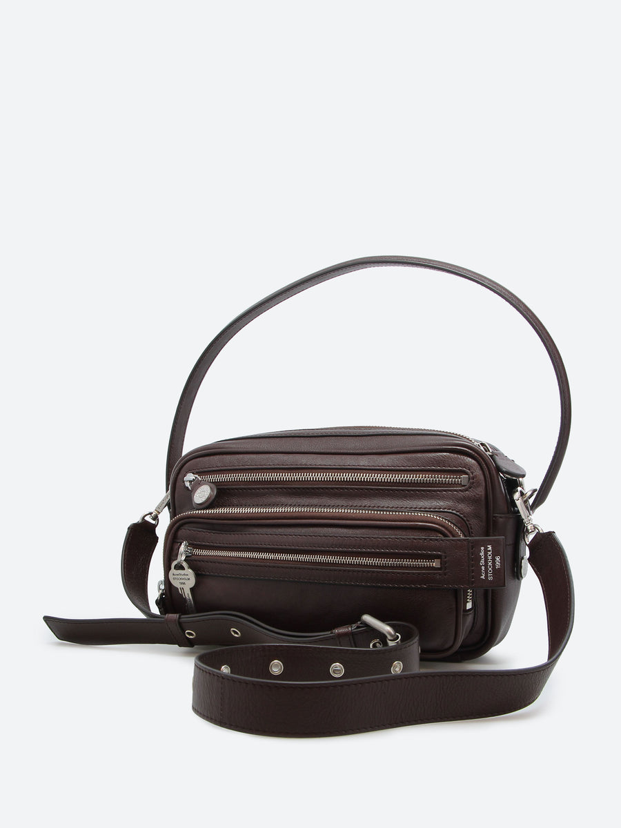 Acne Studios - Camero Party Shoulder Bag in Chocolate – gravitypope