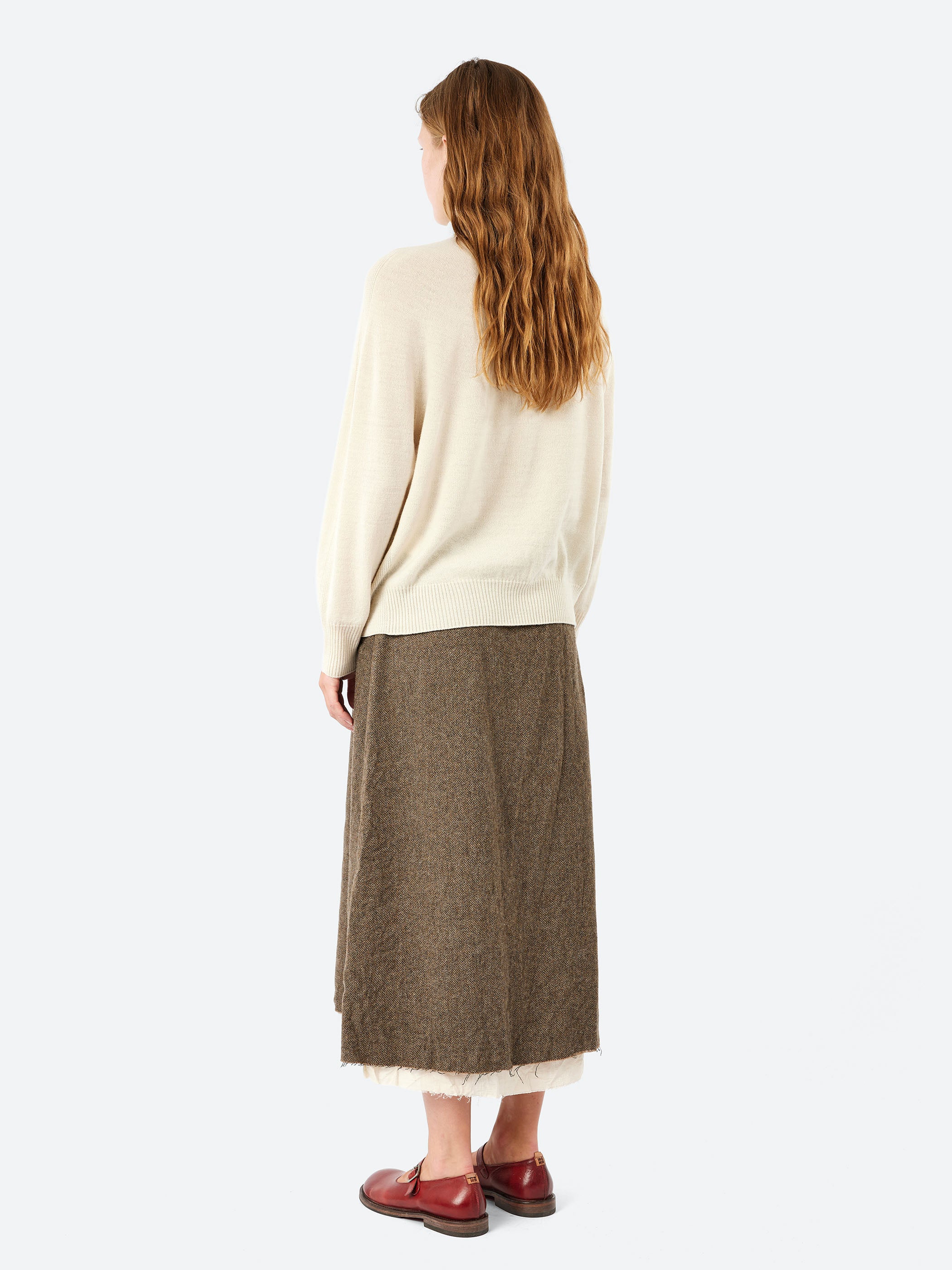 Airy Wool Loose Turtleneck