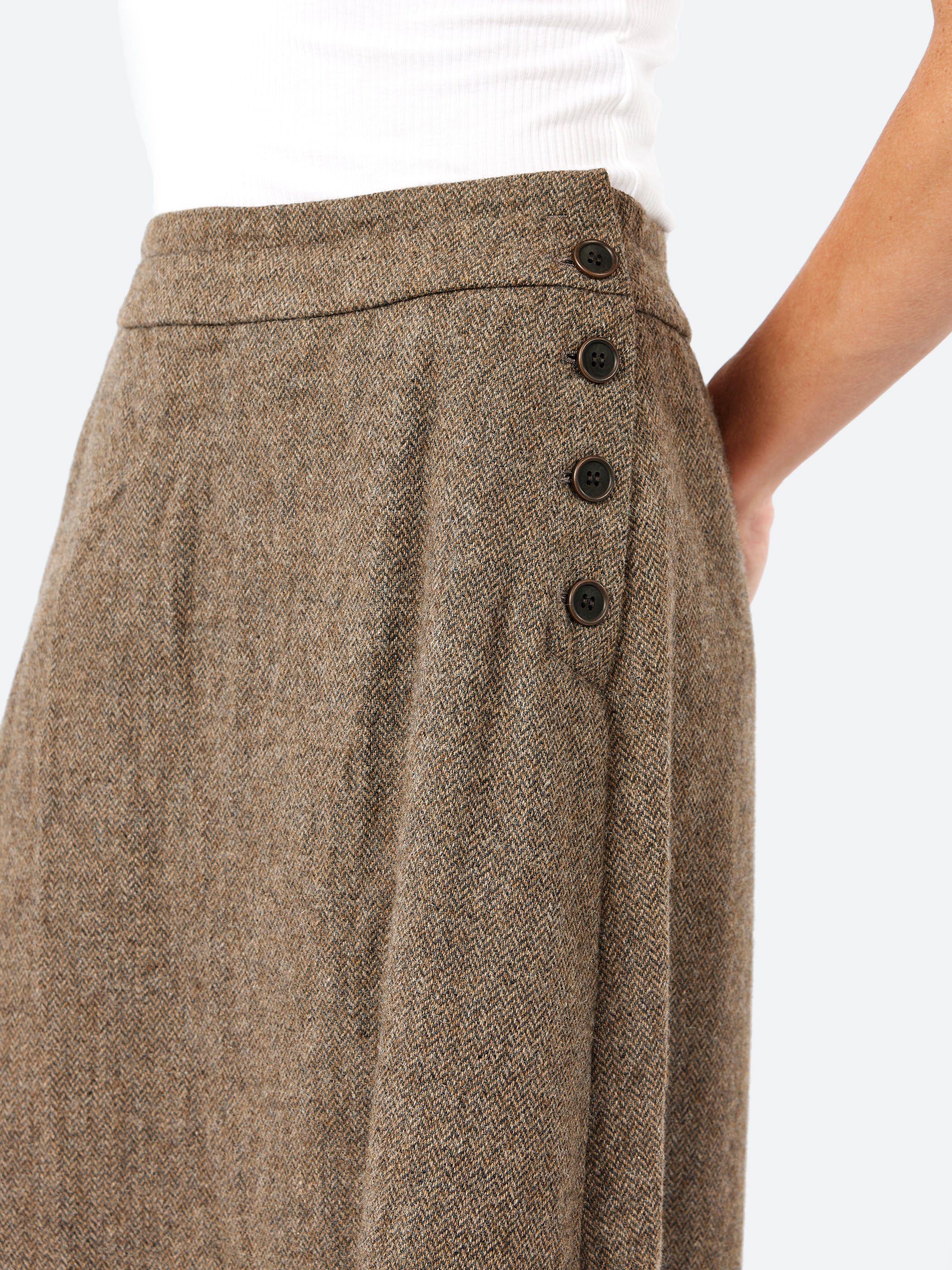 Semi Flared Skirt
