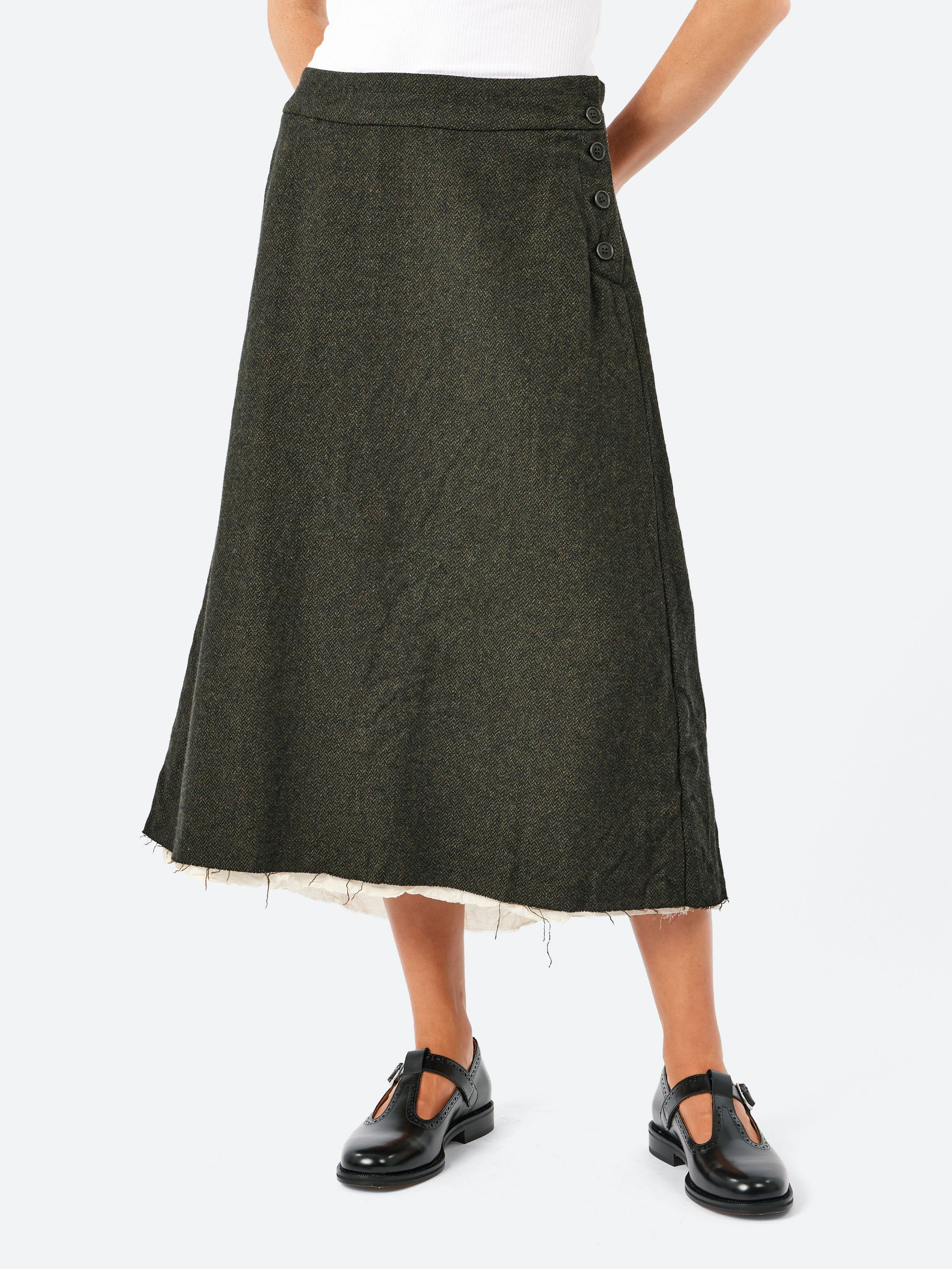 Semi Flared Skirt