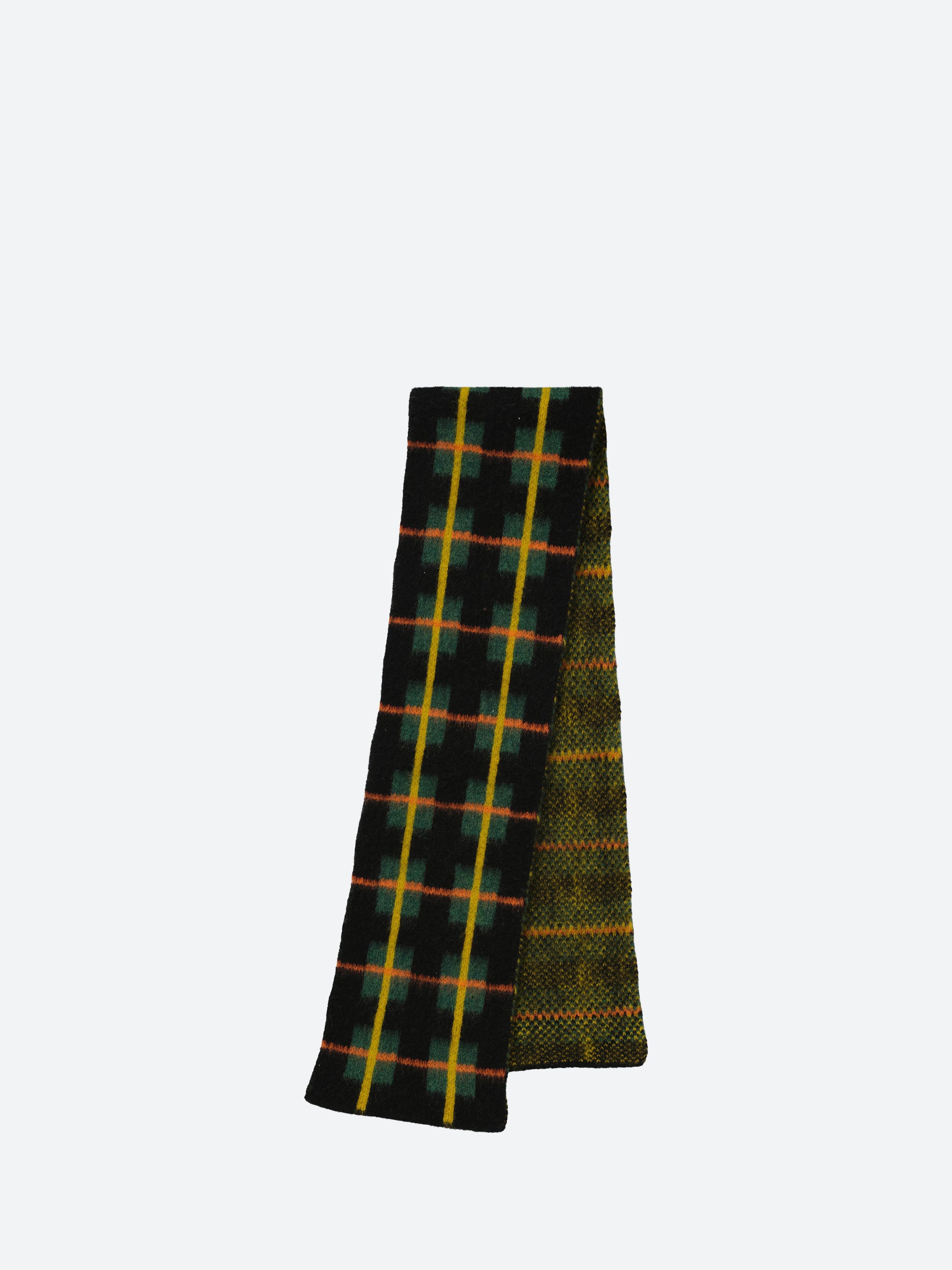 Small Brushed Tartan Scarf