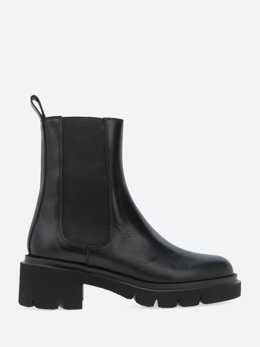 gravitypope - Brunda Chelsea Boots in Nero Verona