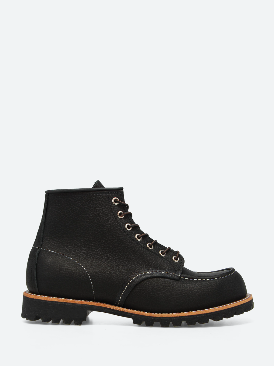 Red Wing - Roughneck in Black Oil Slick Leather – gravitypope