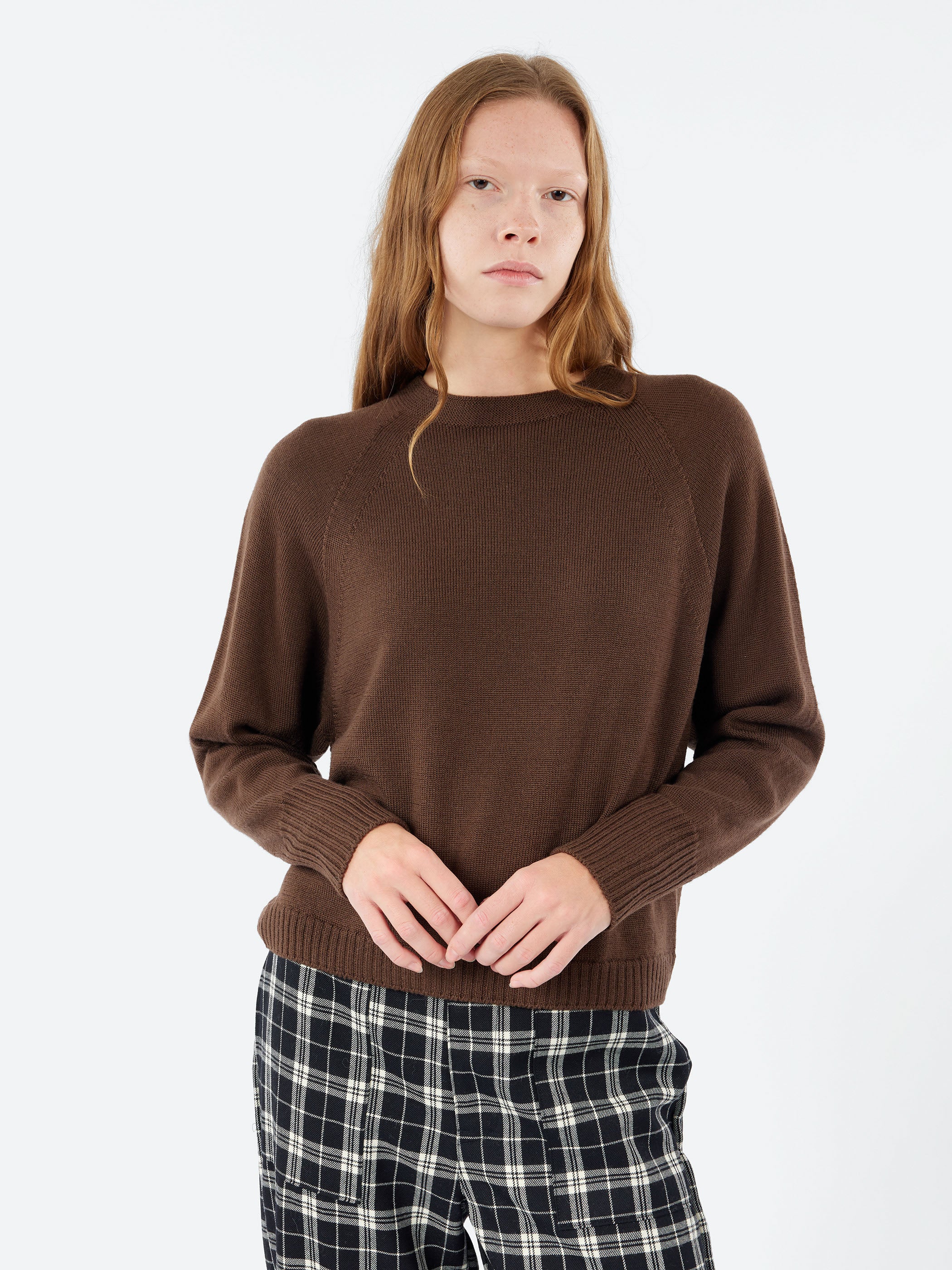Raglan Sleeve Crewneck
