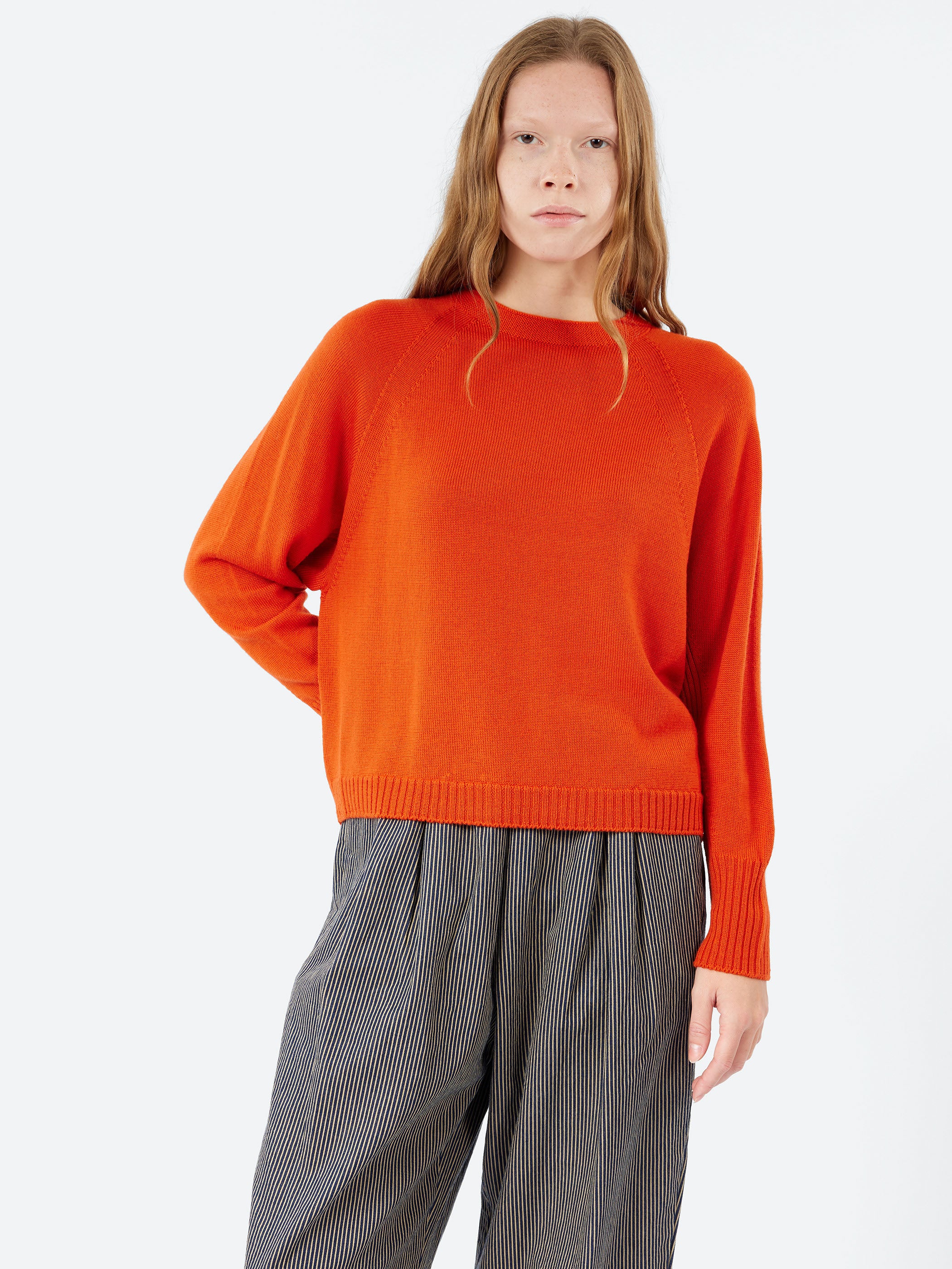 Raglan Sleeve Crewneck