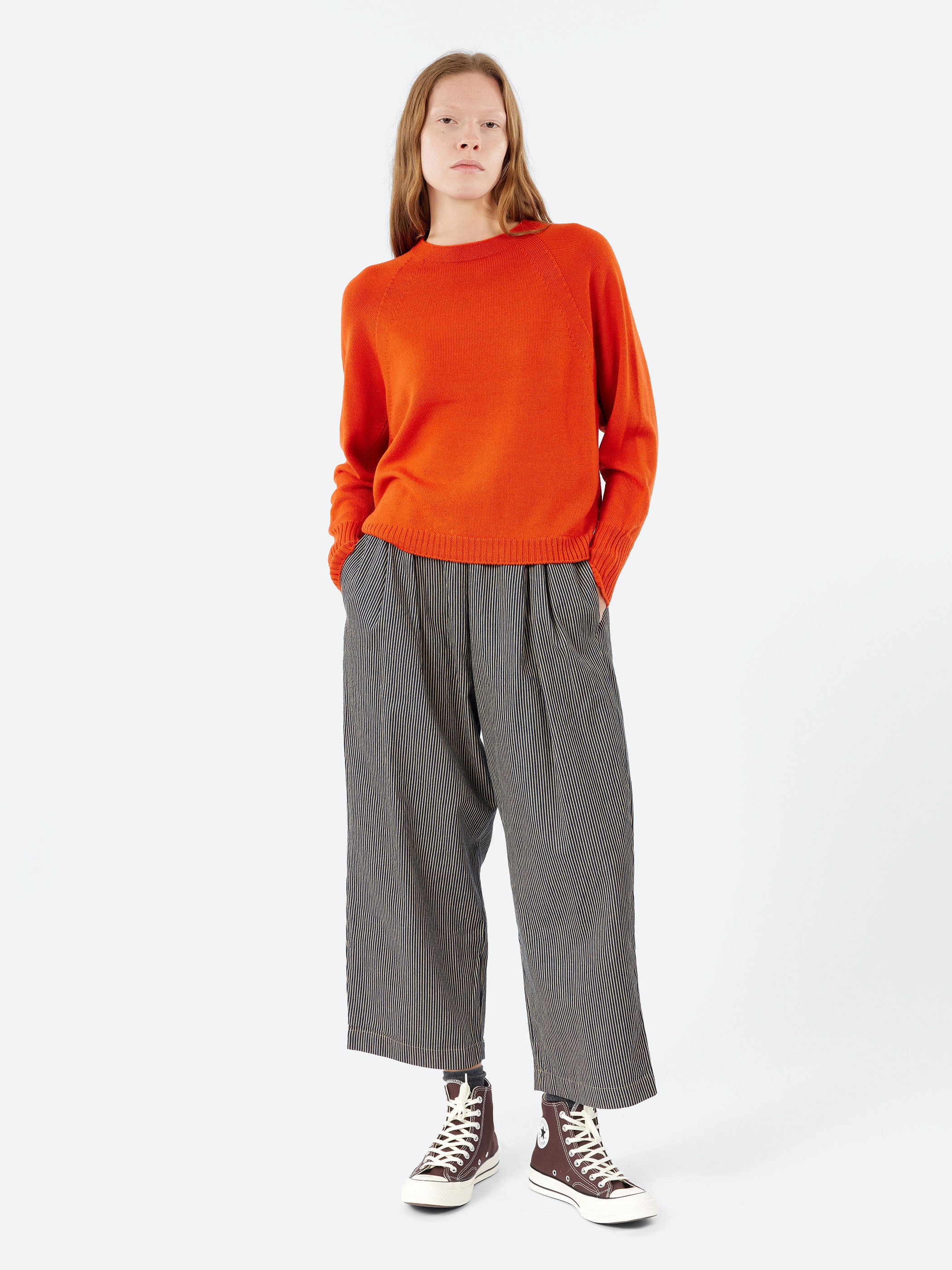 Raglan Sleeve Crewneck