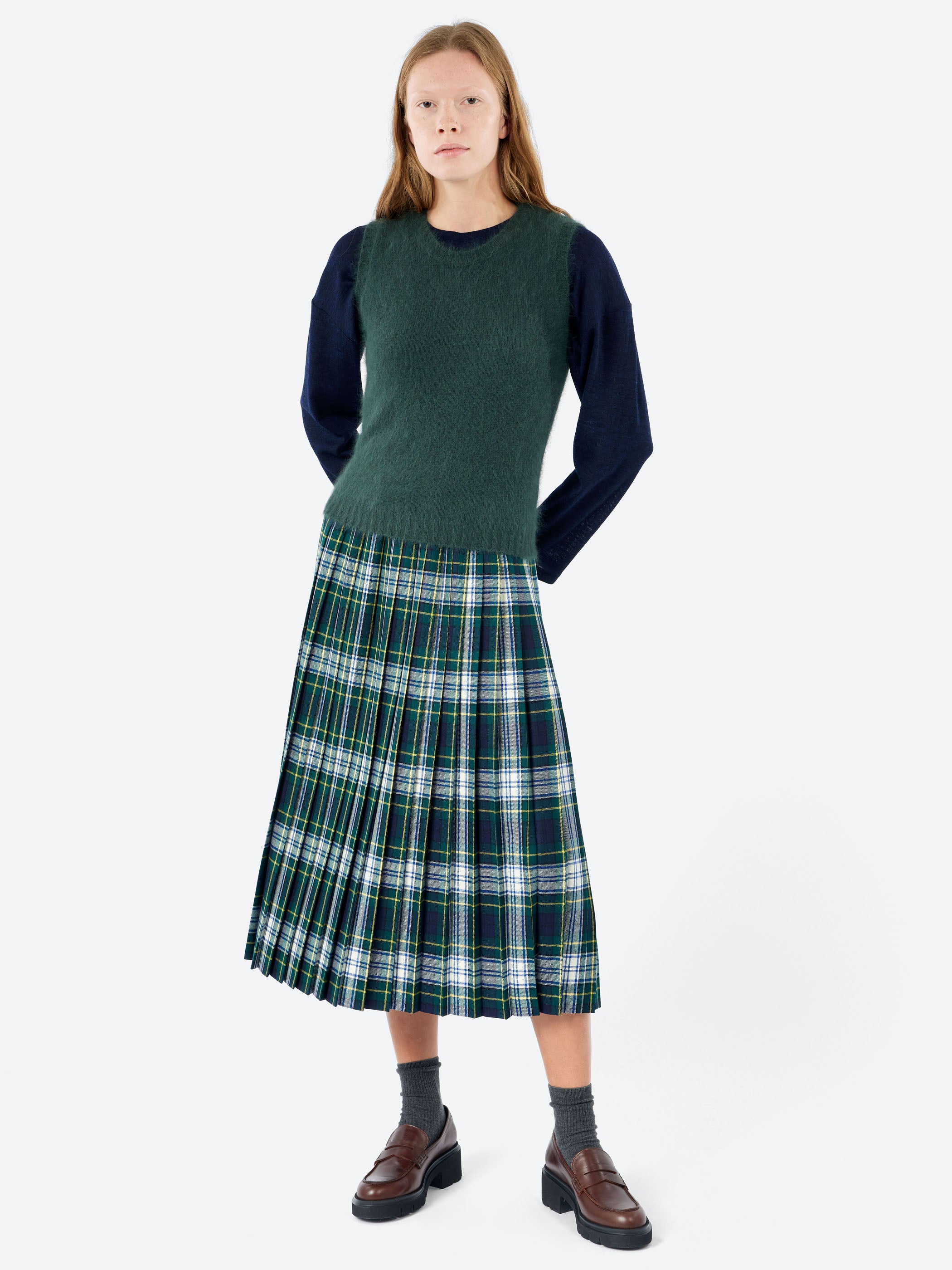 Hanna Tartan Skirt