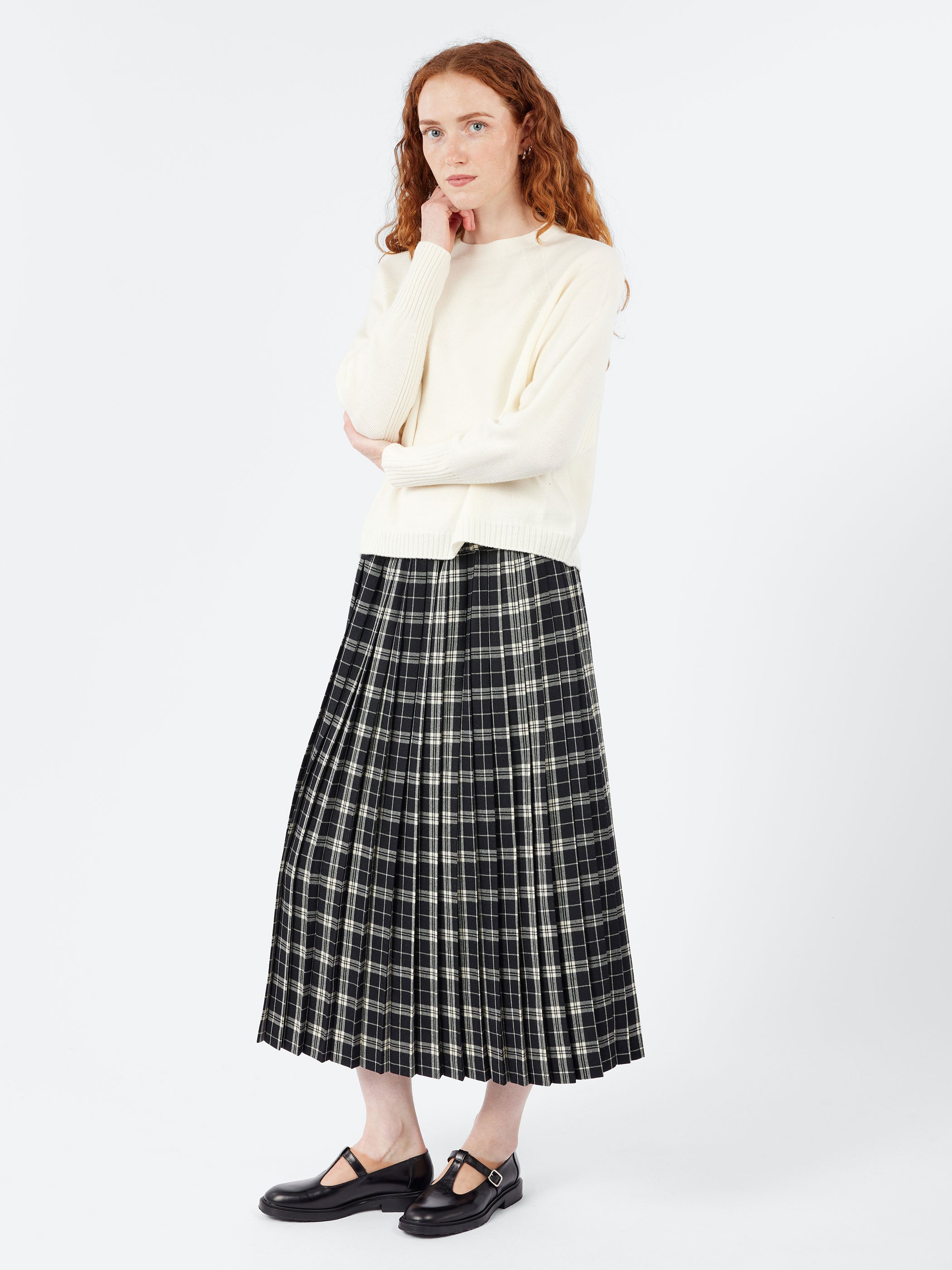 Hanna Tartan Skirt