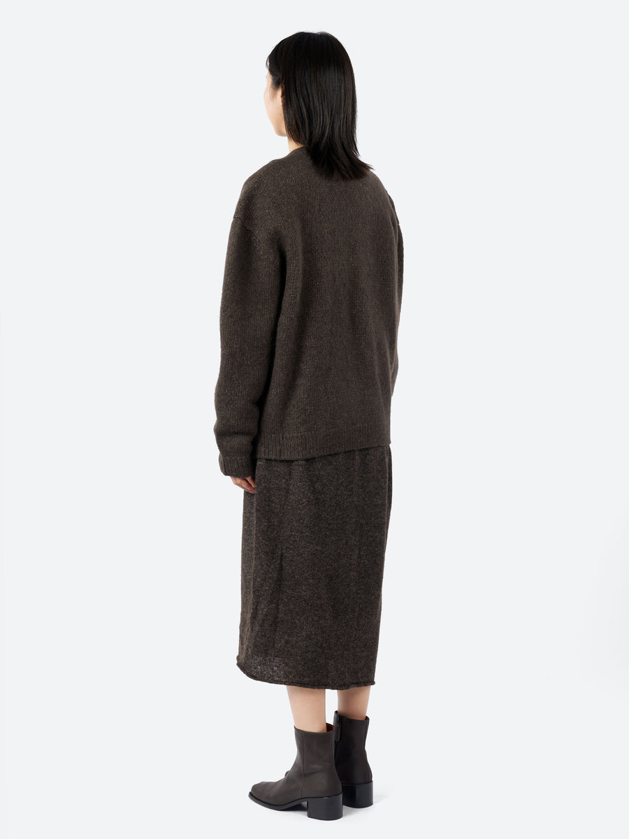 LAUREN MANGOOGIAN チャコール グレー 定価86900円 Lauren Manoogian - Loft Cardigan in Coal – gravitypope