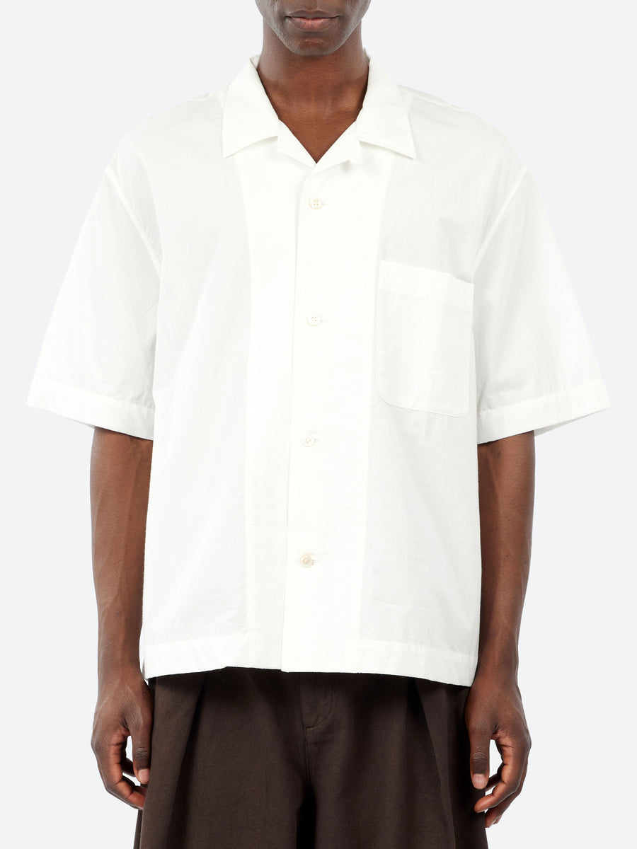 Studio Nicholson - Agios Shirt in Optic White – gravitypope