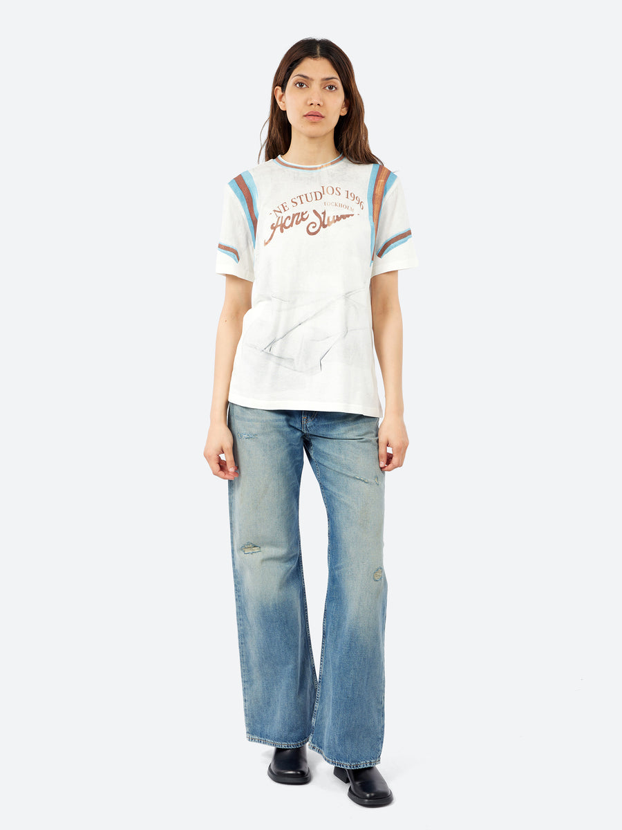 Acne Studios - Graphic T-Shirt in White – gravitypope