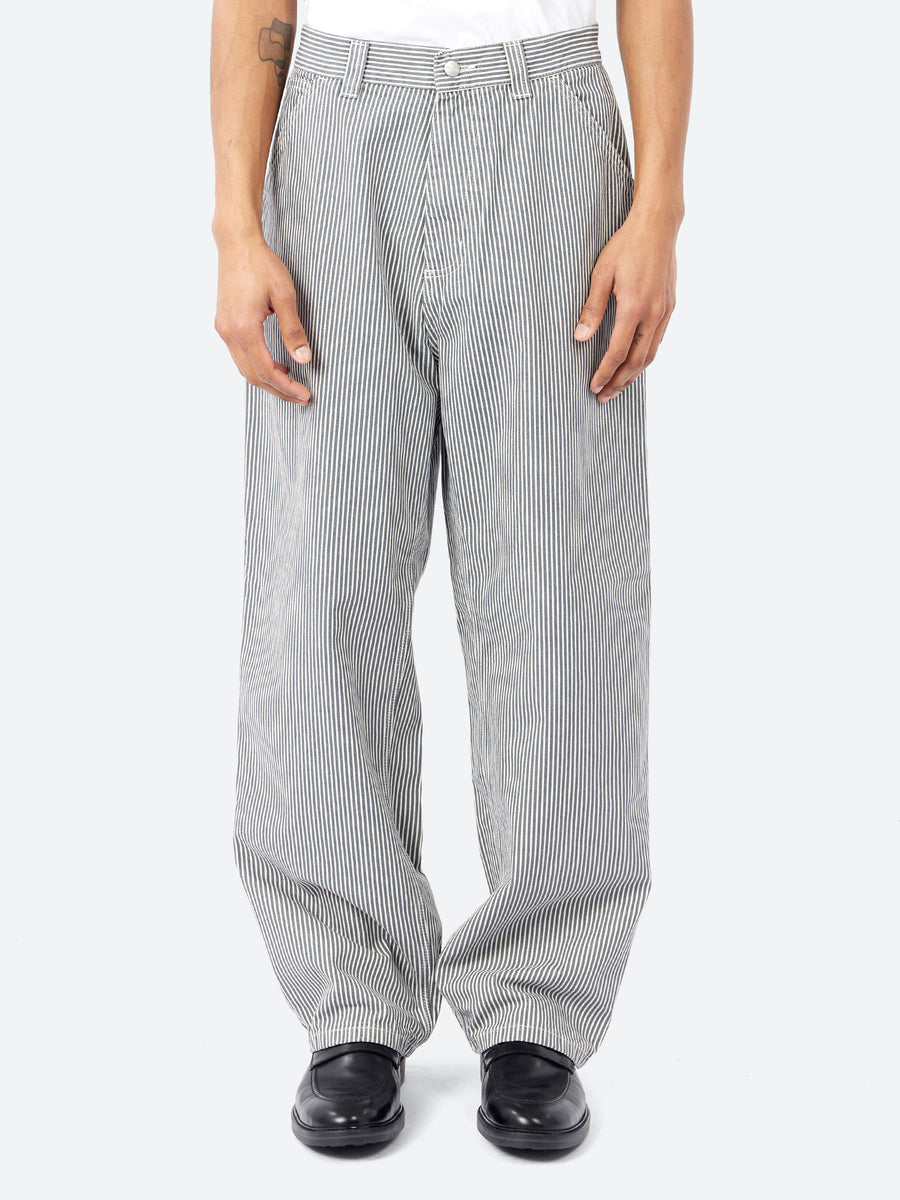 Carhartt WIP - Mercer Stripe Single Knee Pant in Graphite and Wax