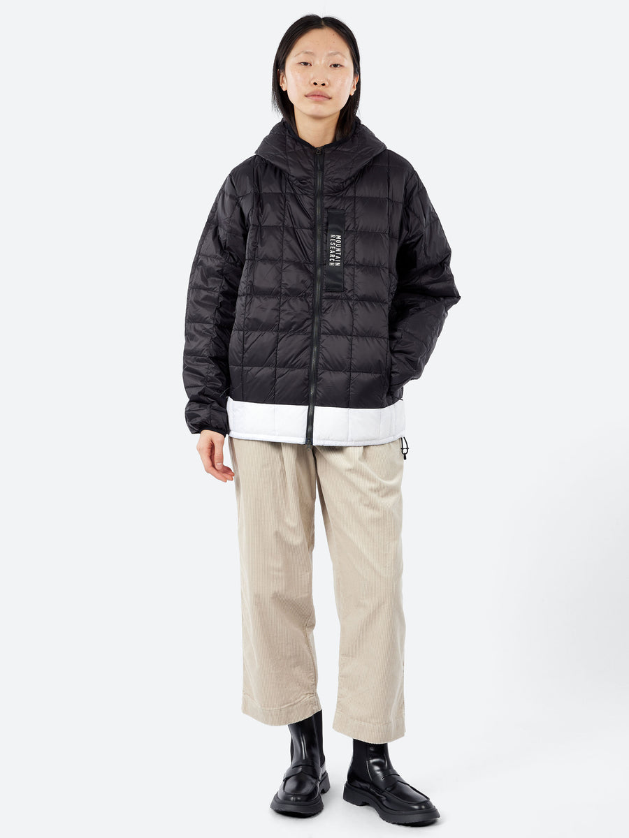 TAION - Zip Down Parka in Black – gravitypope
