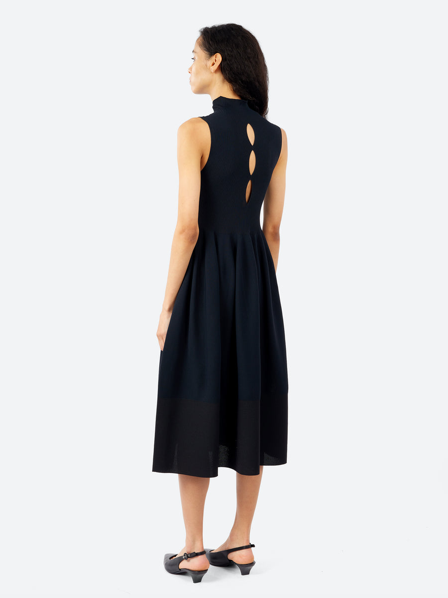 CFCL - Rivulet Sleeveless Eyelet Dress in Black – gravitypope