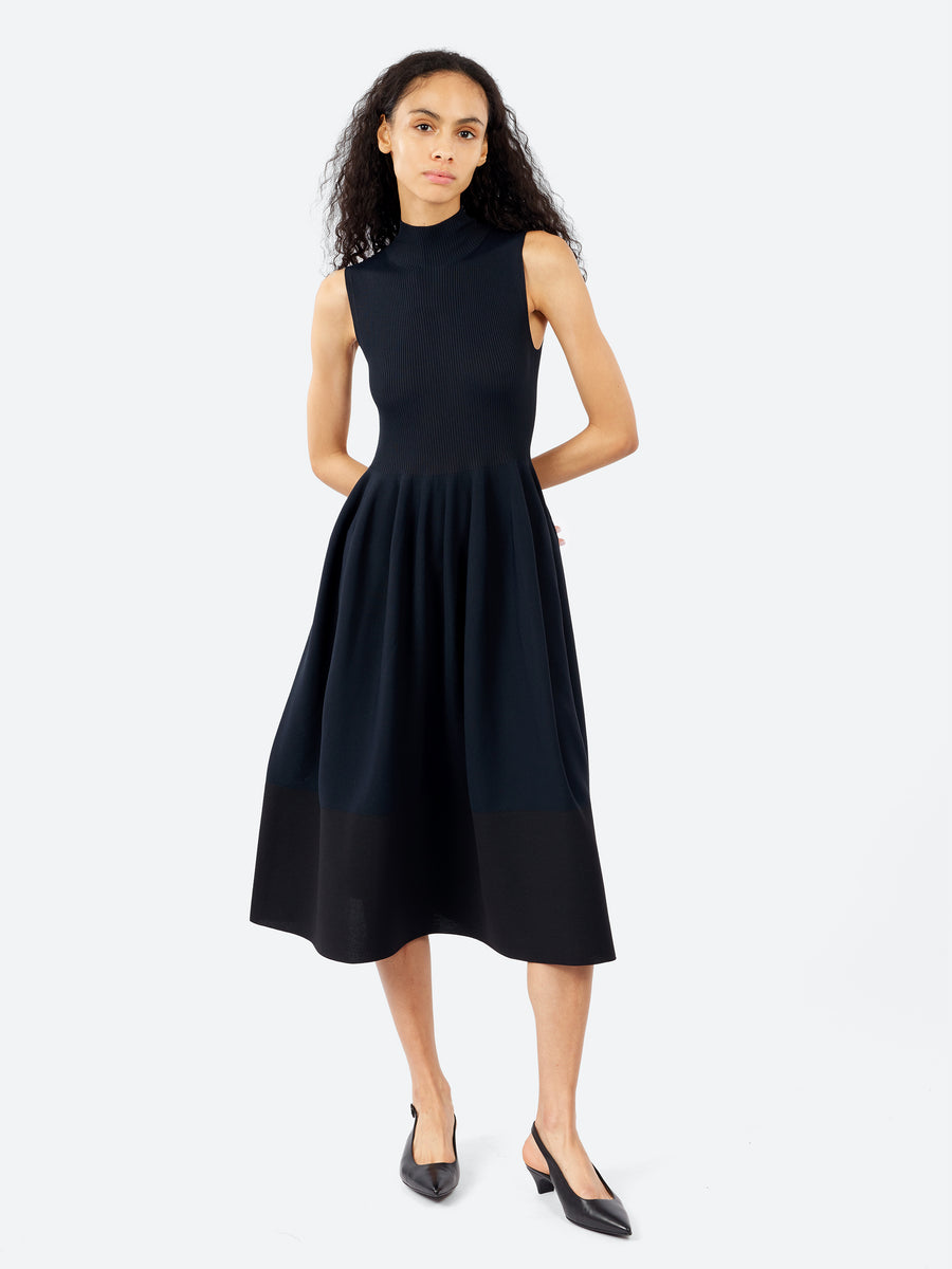 CFCL - Rivulet Sleeveless Eyelet Dress in Black – gravitypope