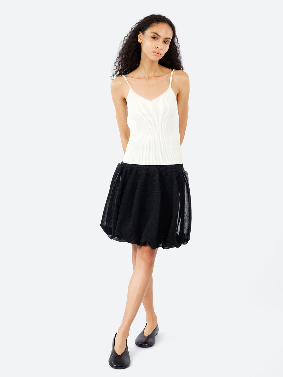 CFCL - Overwrapped Pottery Mini Skirt in Black – gravitypope