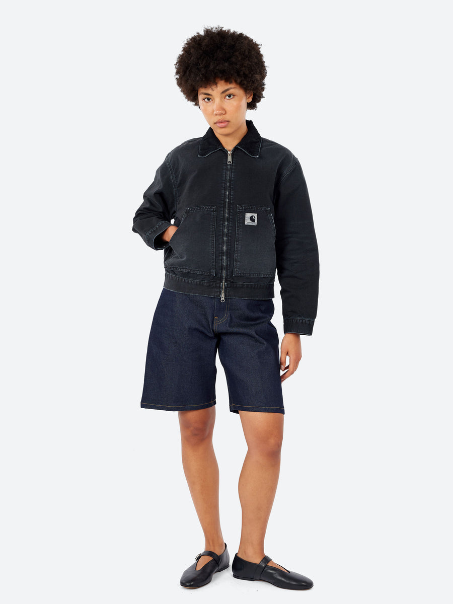 Carhartt WIP - Brandon Short in Blue Rigid – gravitypope