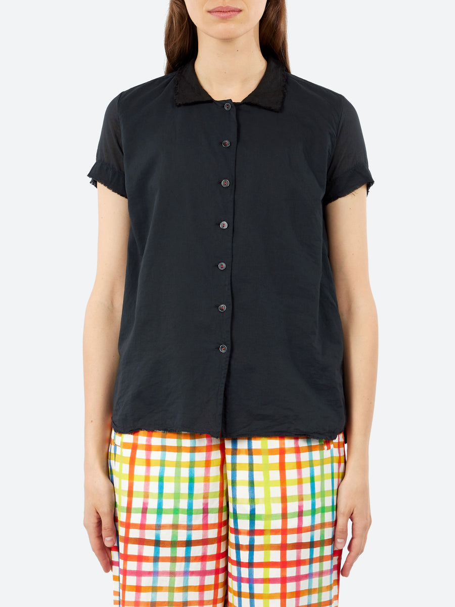 ほぼ未使用 HANNOH WESSEL Cameron Shirt　シャツ Hannoh Wessel - Sydney Shirt in Black – gravitypope
