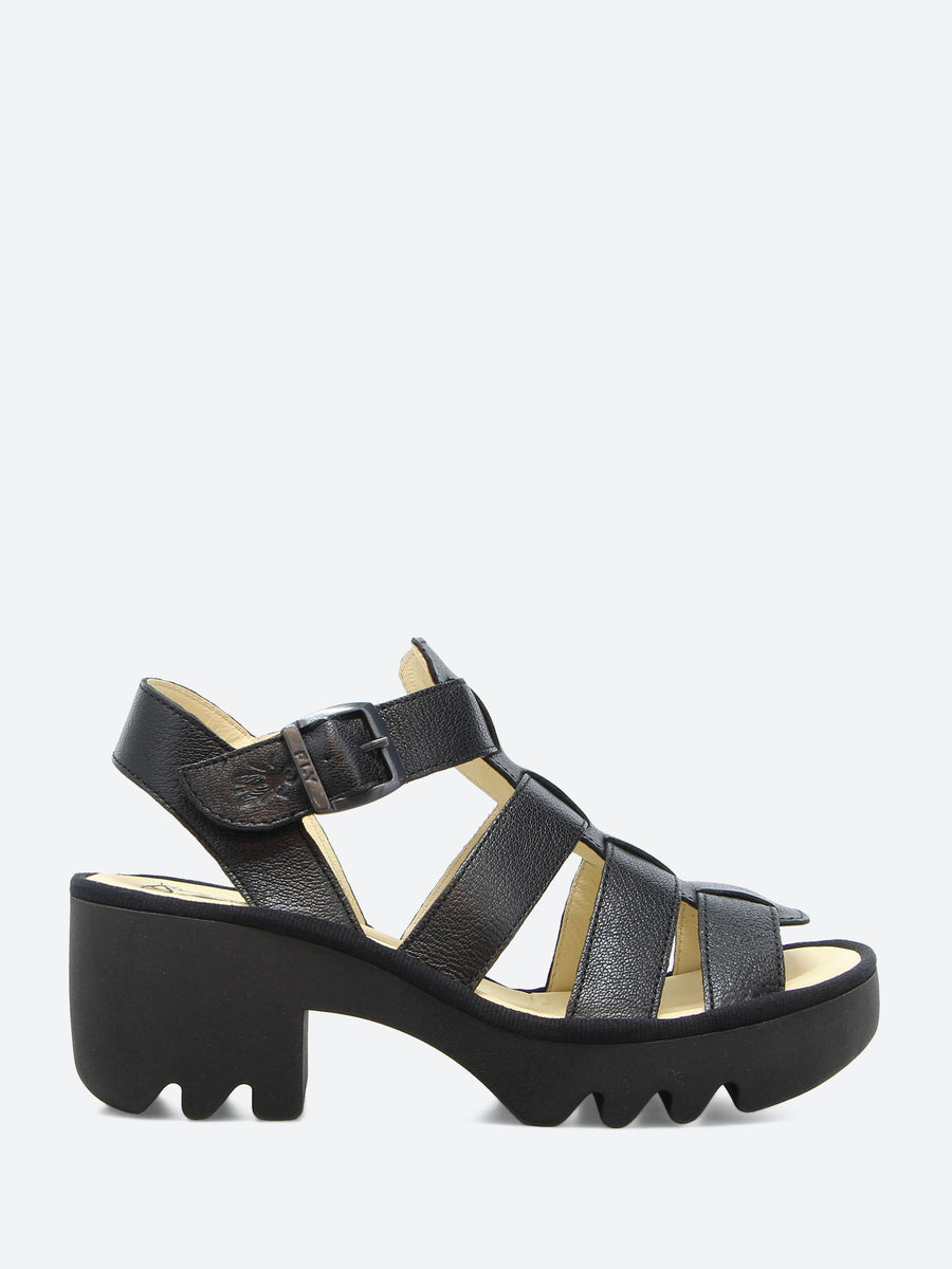 Fly London - Thalia Terf in Black Mousse – gravitypope