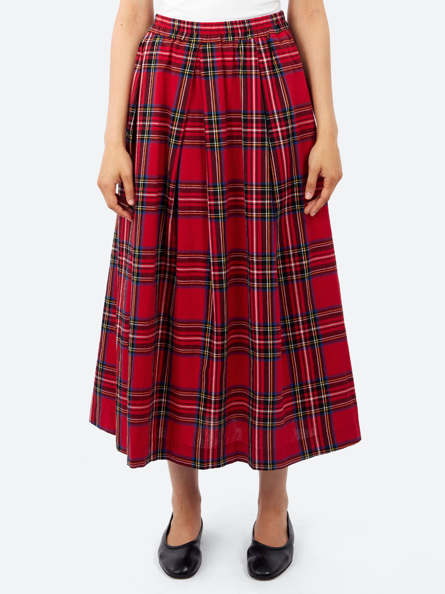 ranor TARTAN CHECK PLEATS SKIRT RED Sサイズ ranor TARTAN CHECK PLEATS SKIRT RED Sサイズ Sarahwear - Tartan