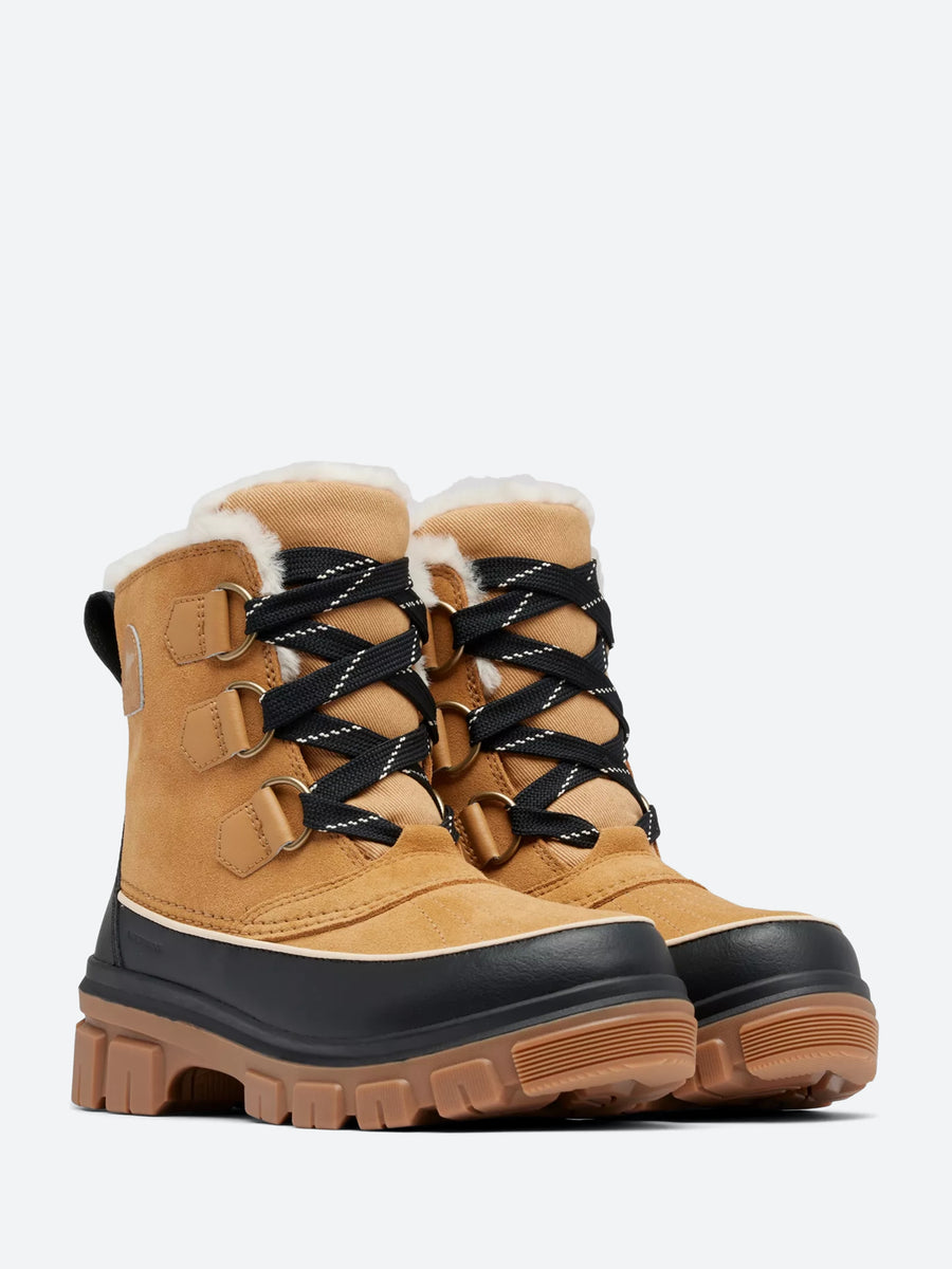 SOREL Tivoli III ブーツ 7 (女性用) ベージュ/ブラック SOREL Tivoli III ブーツ 7 (女性用) ベージュ/ブラック 楽天