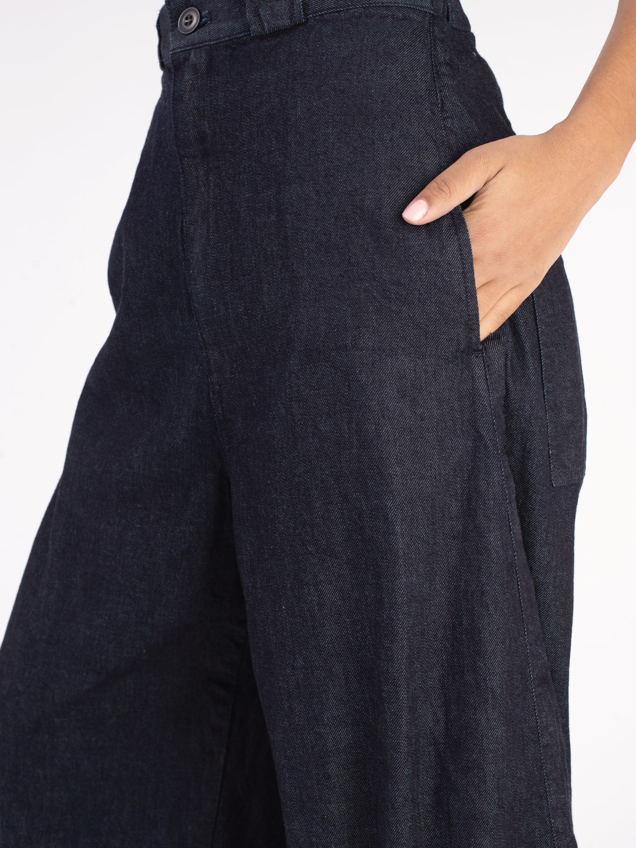 Denim Tulip Pant