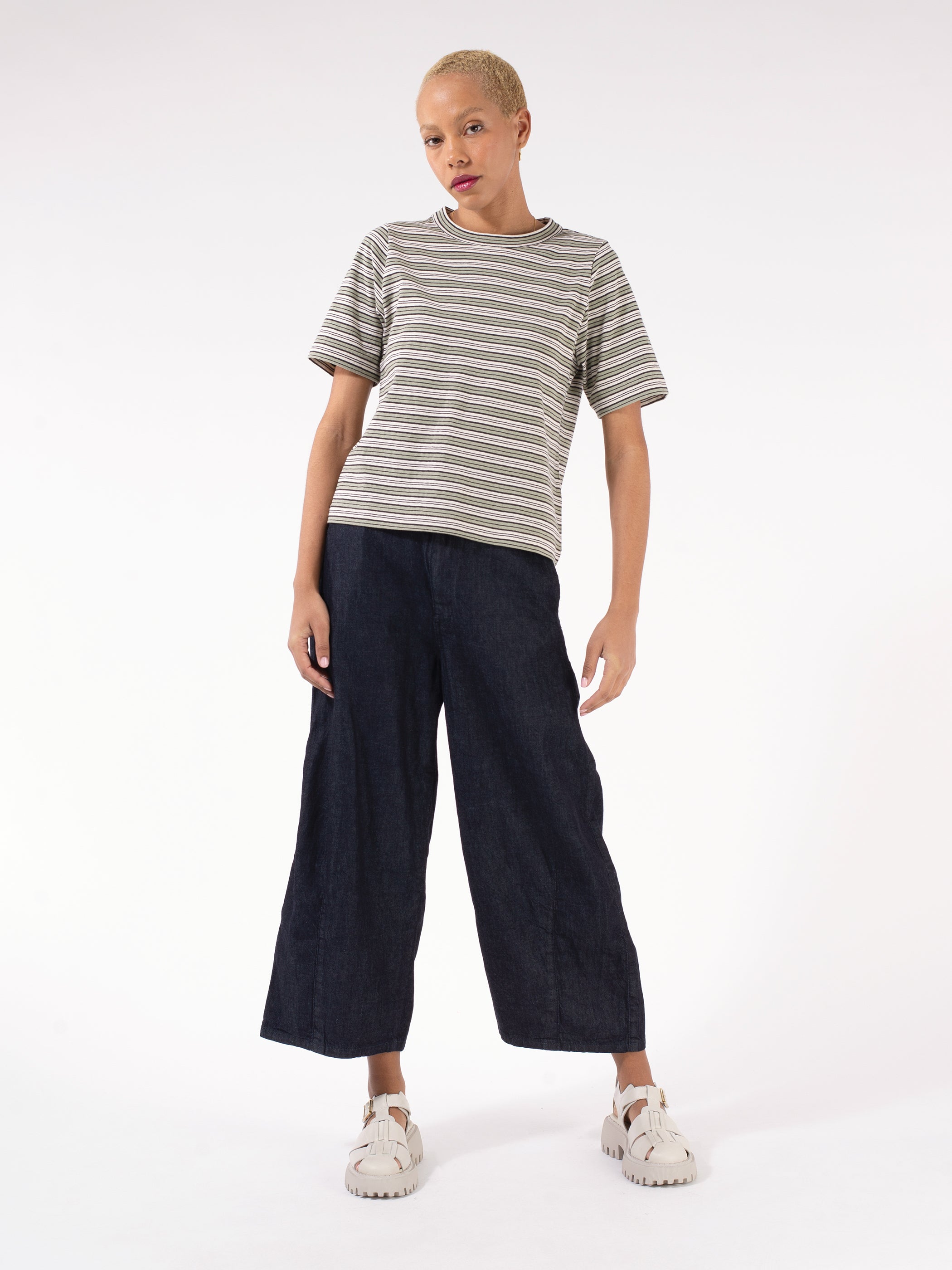 Denim Tulip Pant