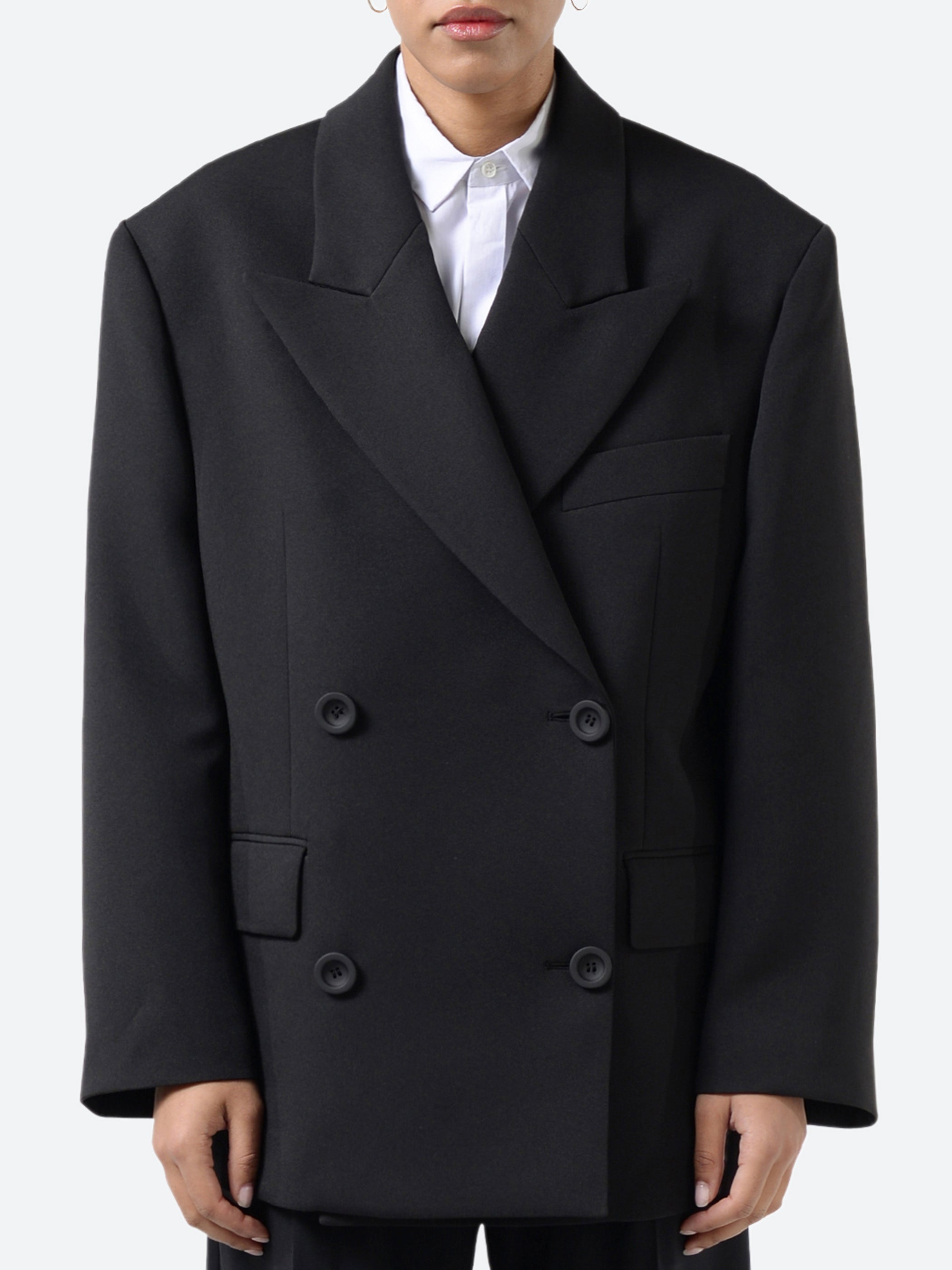 Double-Breasted Suit Jacket