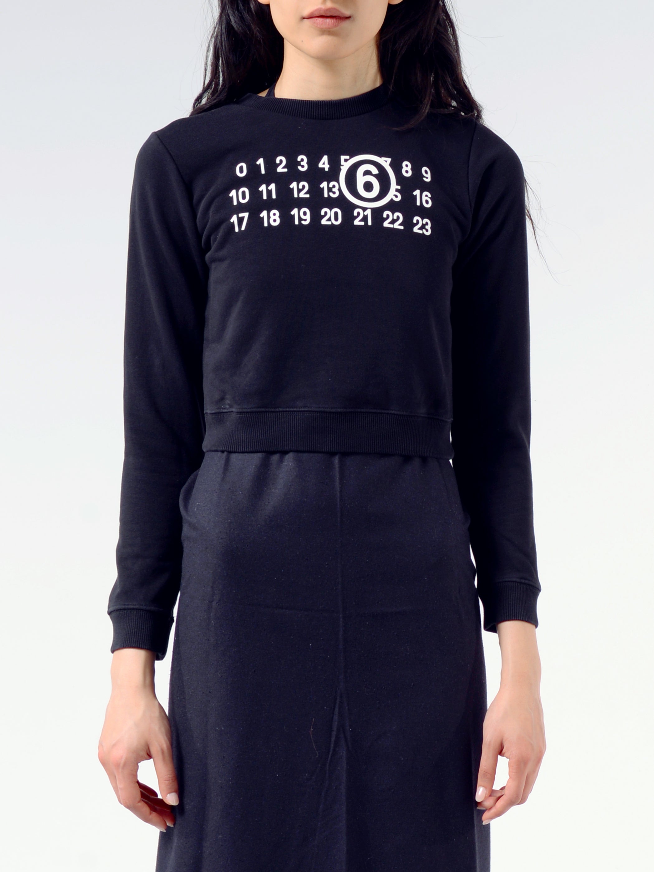 Logo Cropped Sweatshirt