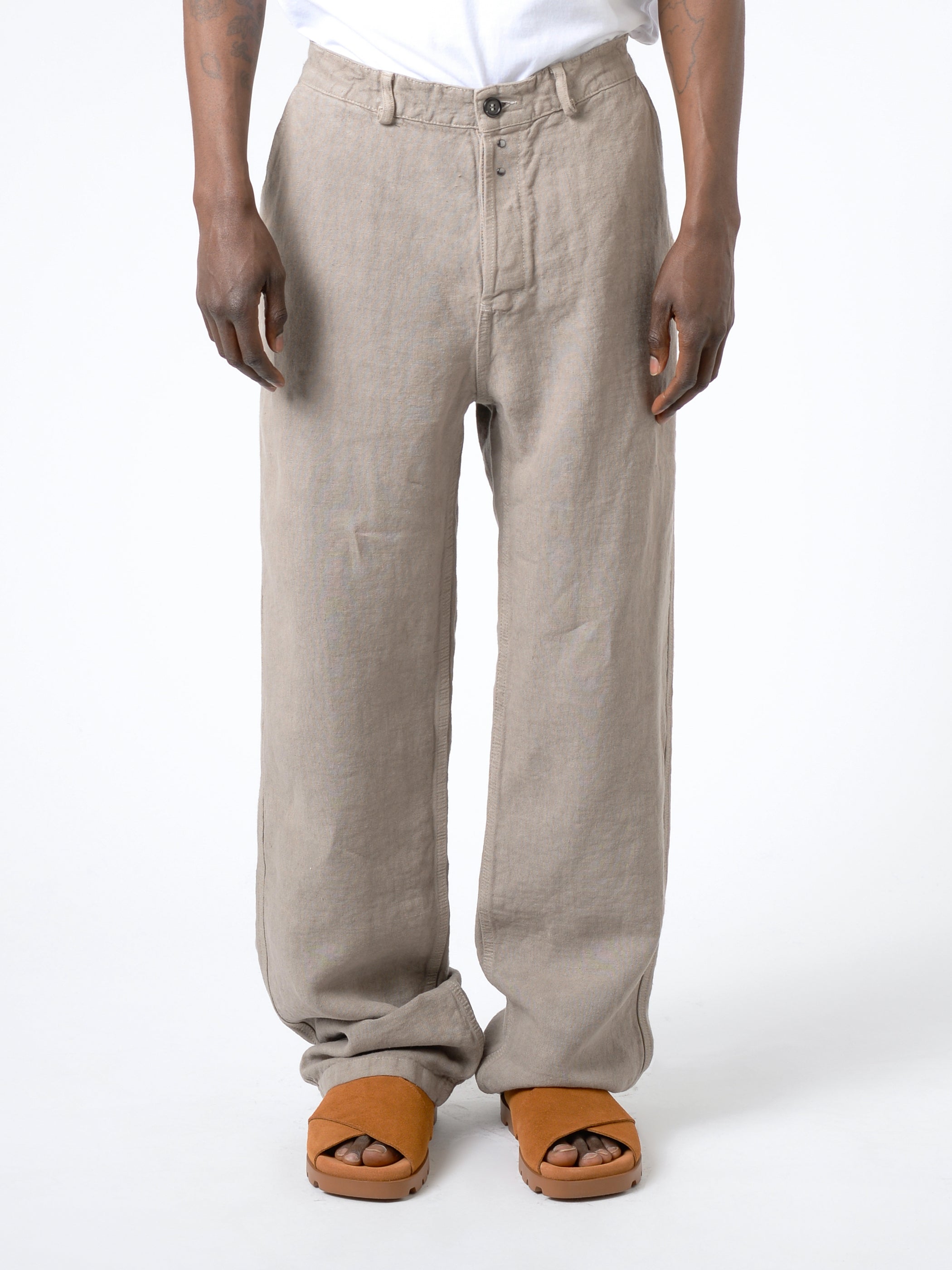 Workwear Wide-Legged Pants