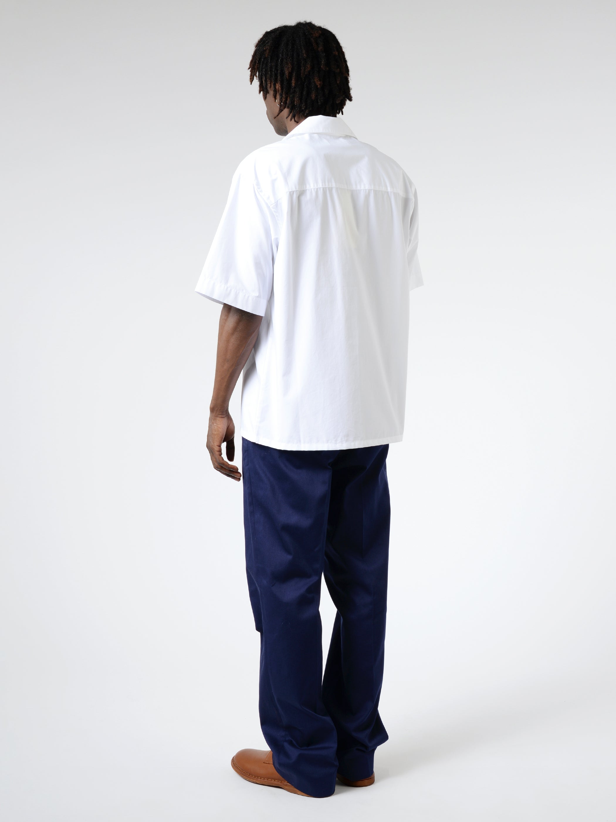 Poplin Logo Bowling Shirt