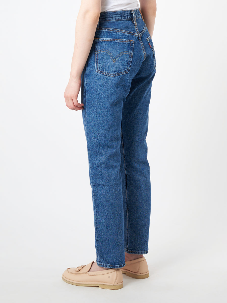 501® Levi's® Crop Jeans - Blue