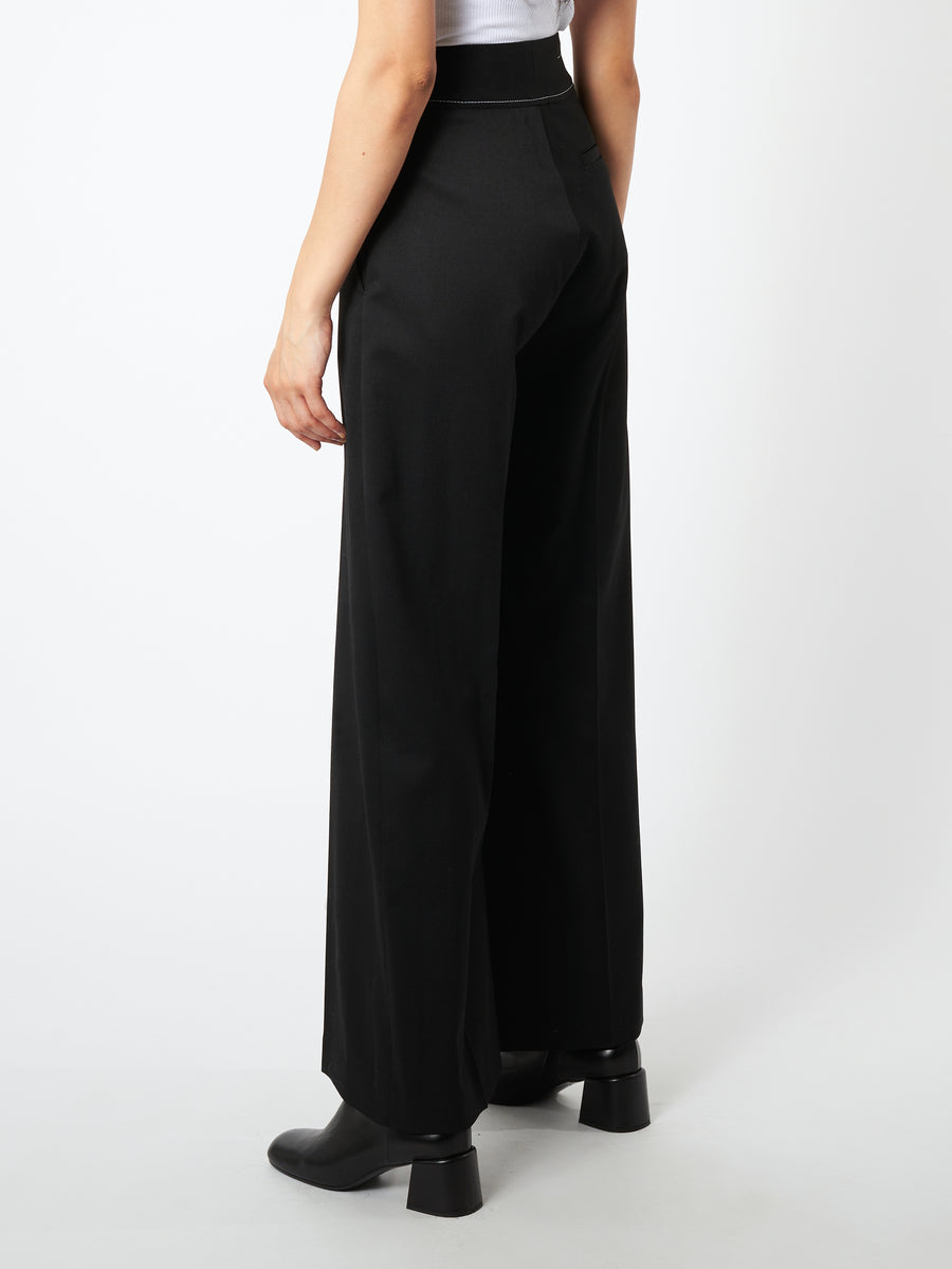 MM6 Maison Margiela - Tailored Pants in Black – gravitypope