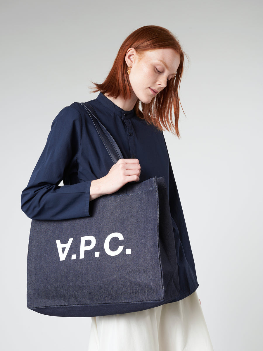 [A.P.C.] DANIELA トート エコバッグ COCSX M61684 IAI A.P.C. Daniela Unisex Shopping Bag Blue COCSX-M61446-IAI