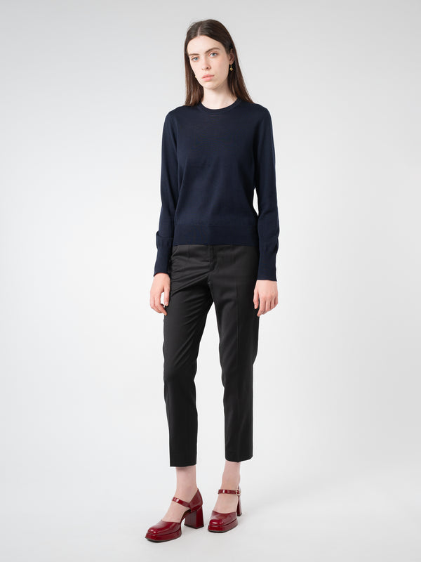 MERINO R-NECK PULLOVER