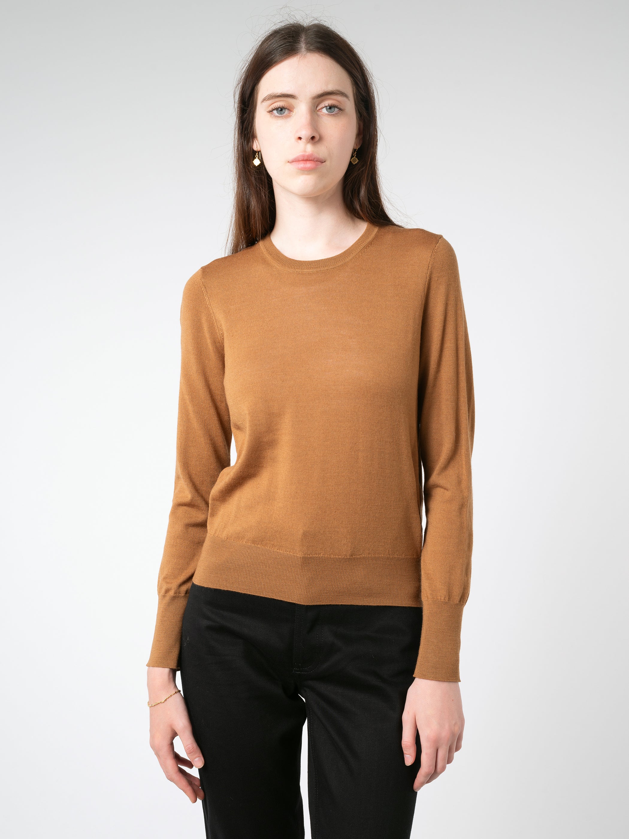 Merino R-Neck Pullover